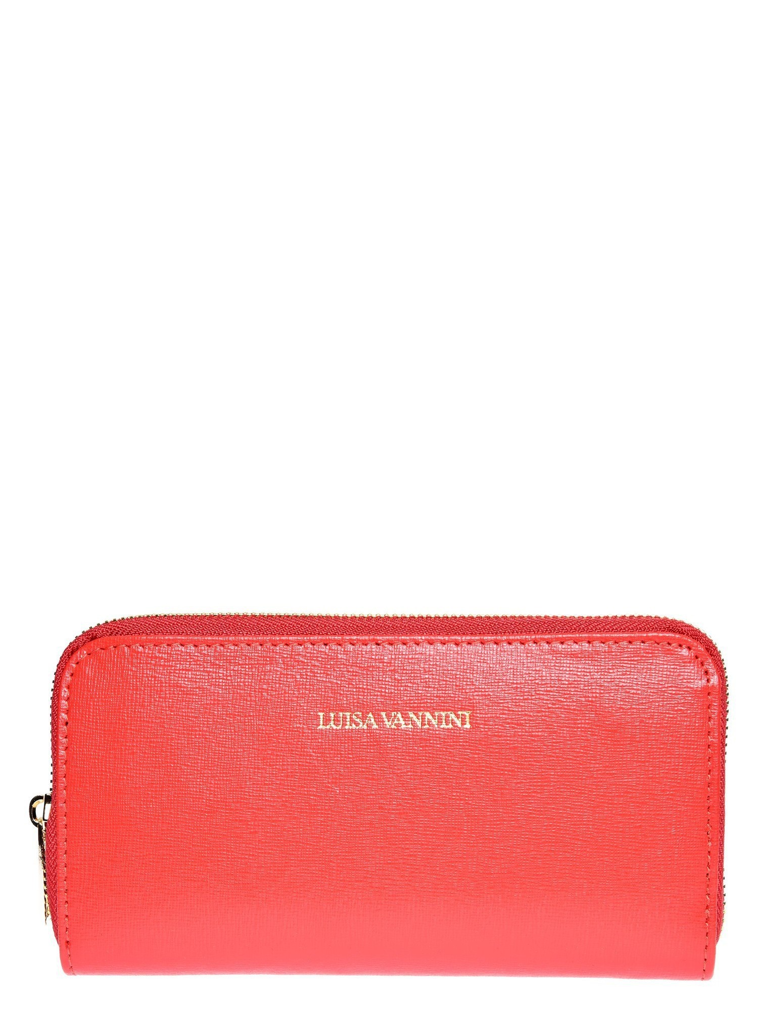 Luisa Vannini Rood Rundleer Tas