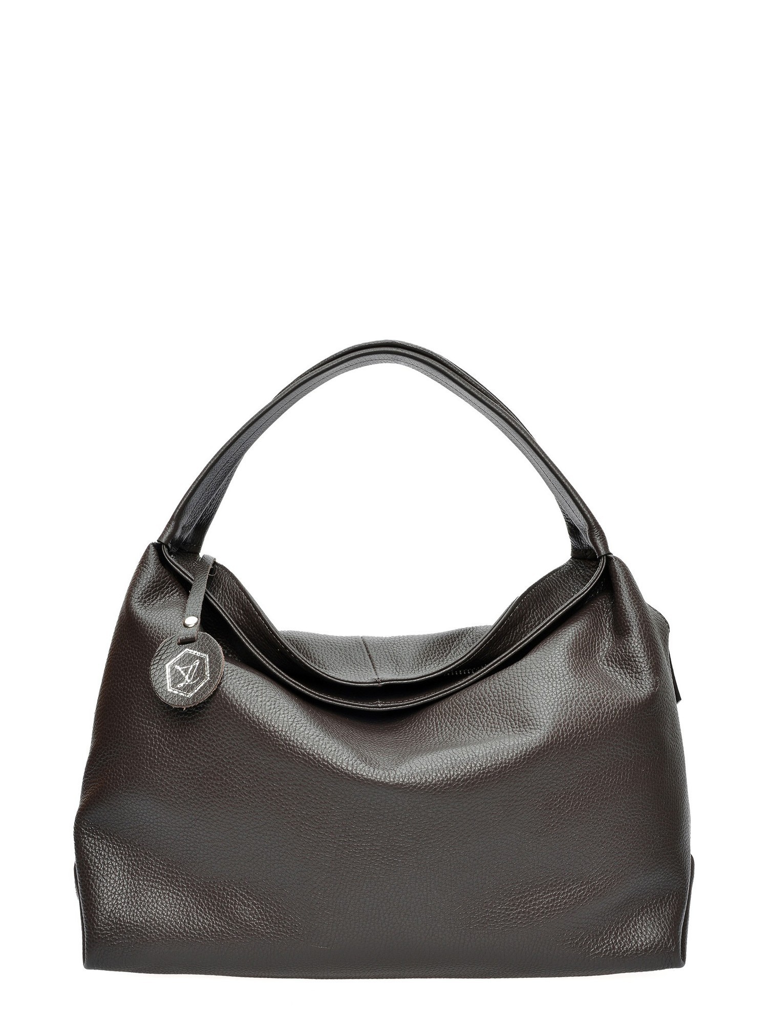 Luisa Vannini Bordeauxrood Rundleer Tas