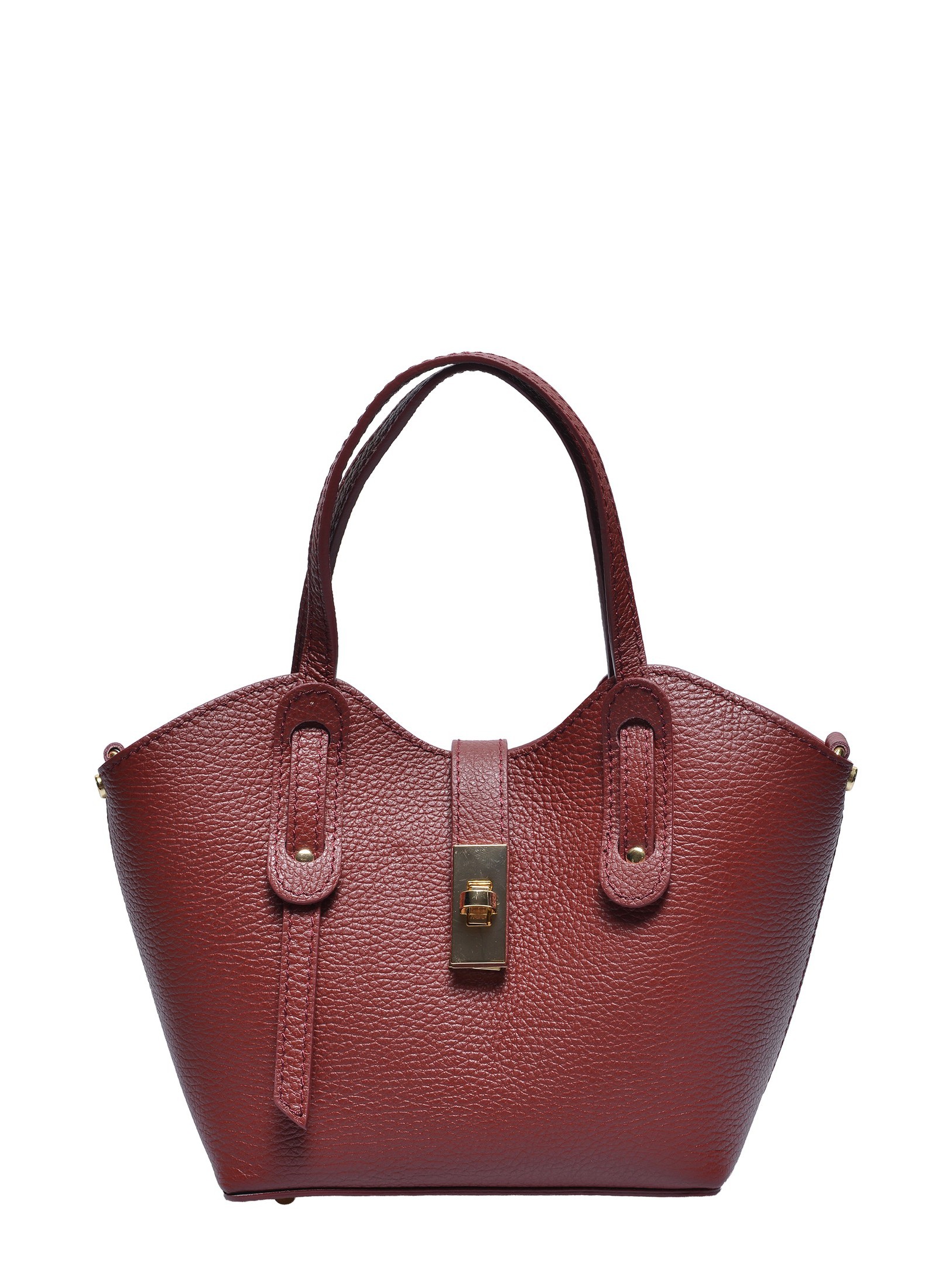 Anna Luchini Rood & VINO Rundleer Tas