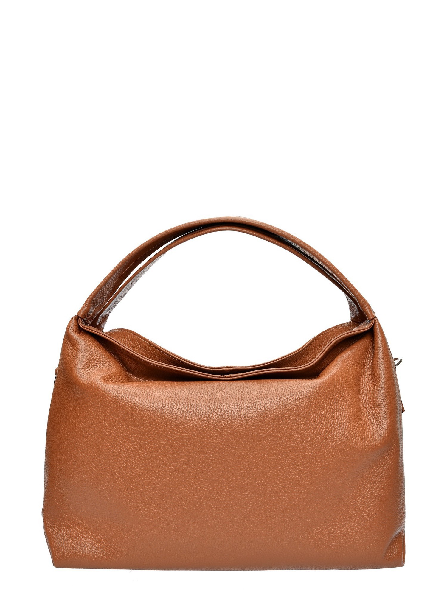 Luisa Vannini Brown Rundleer Tas