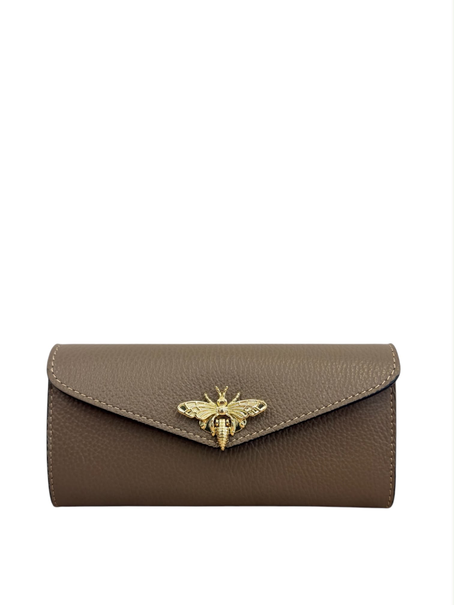 Anna Luchini Beige Rundleer Tas