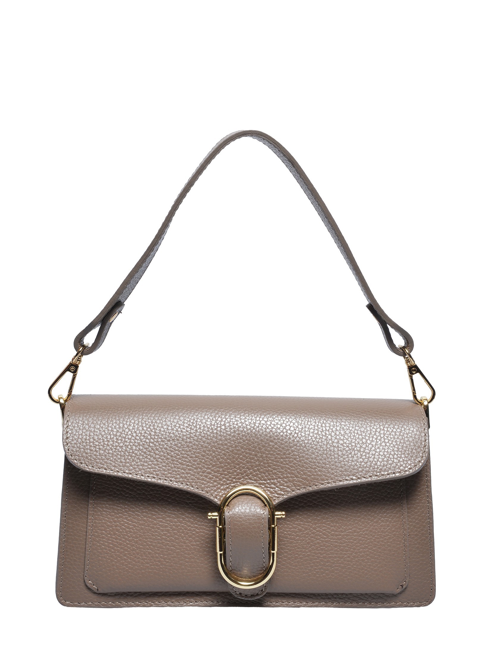 Anna Luchini Beige Rundleer Tas