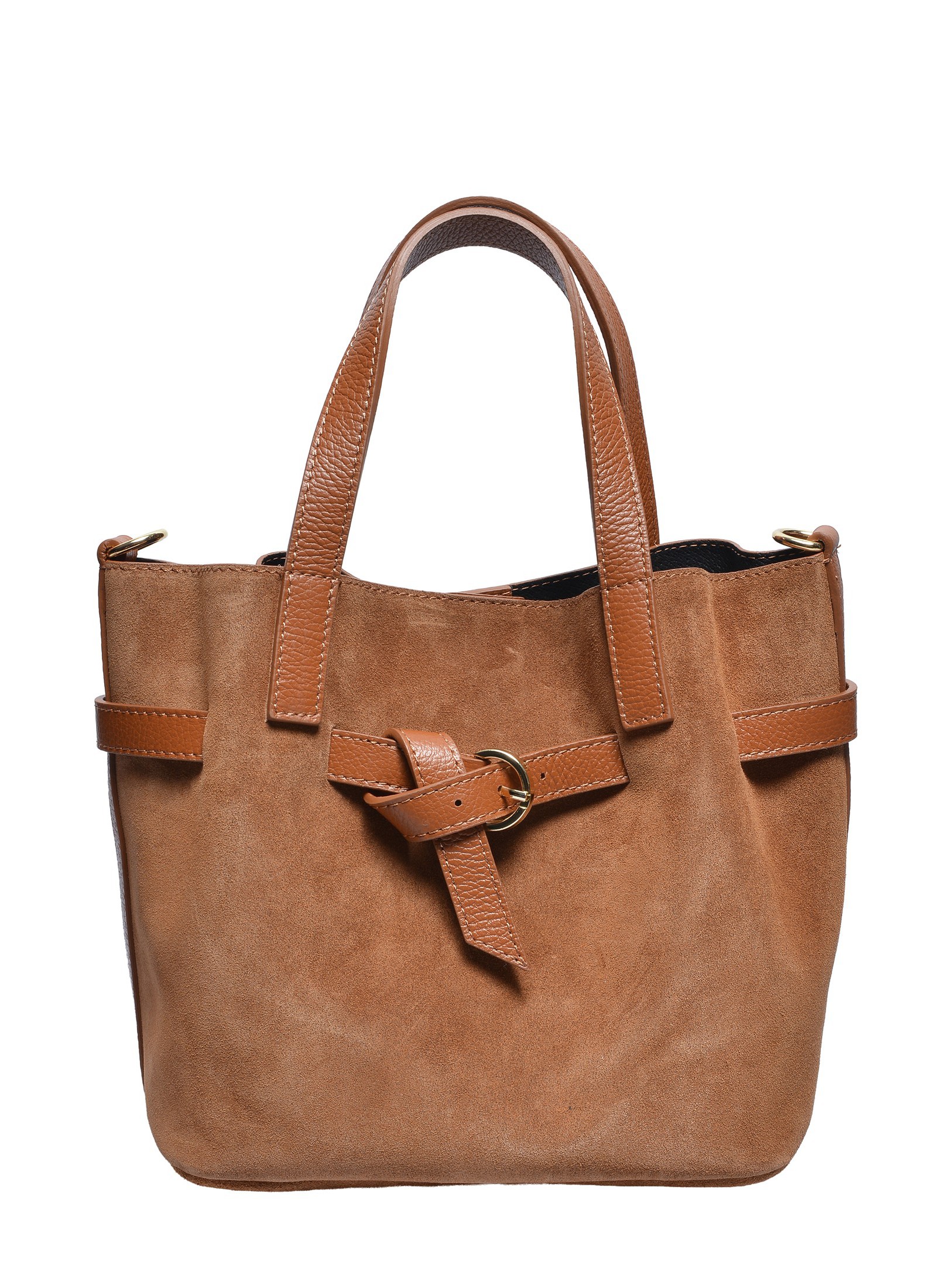 Isabella Rhea COGNAC Rundleer Tas