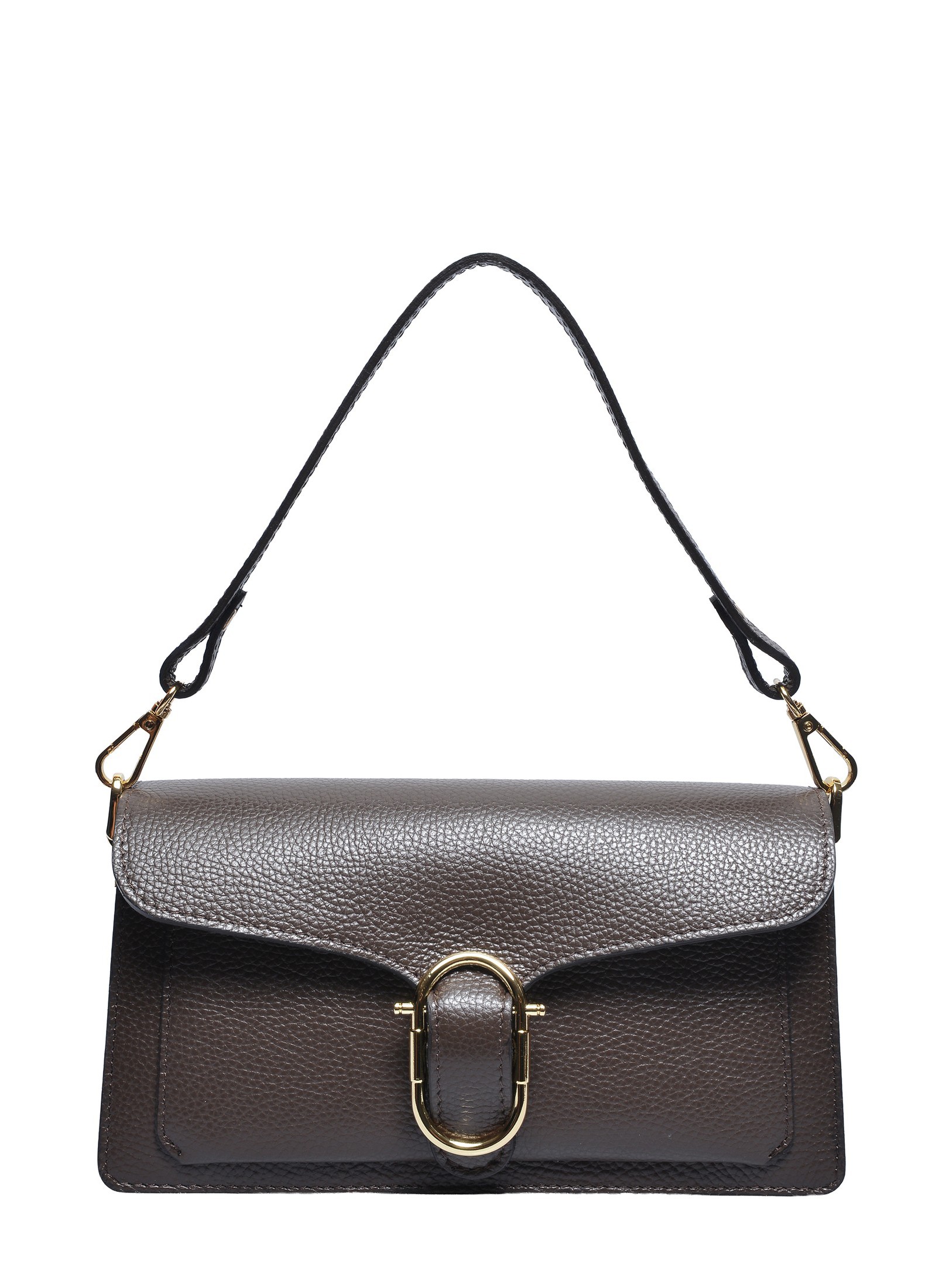 Anna Luchini Bordeauxrood Rundleer Tas