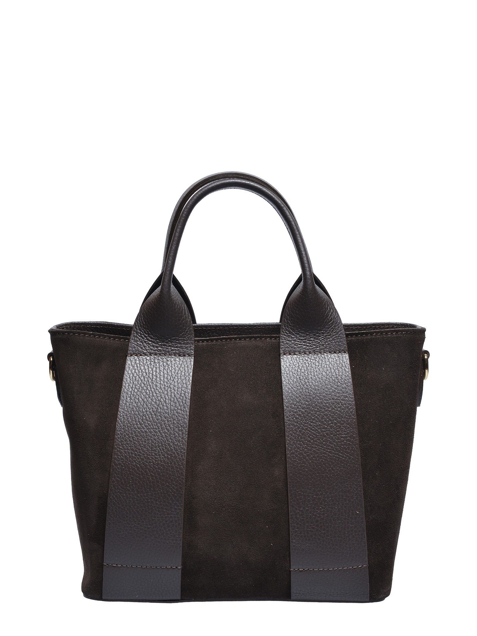 Luisa Vannini Bordeauxrood Rundleer Tas