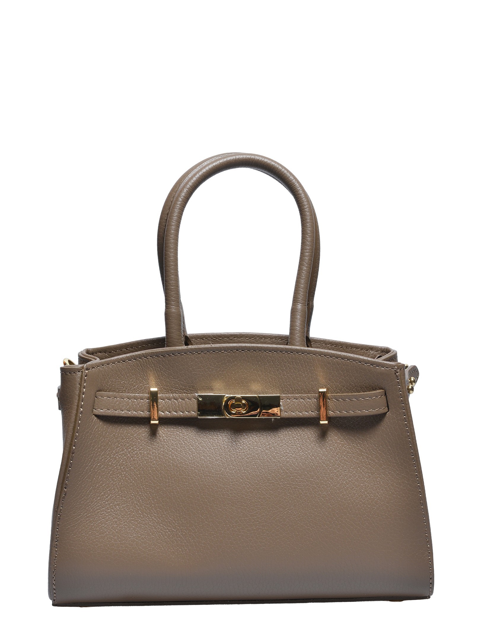 Anna Luchini Beige Rundleer Tas