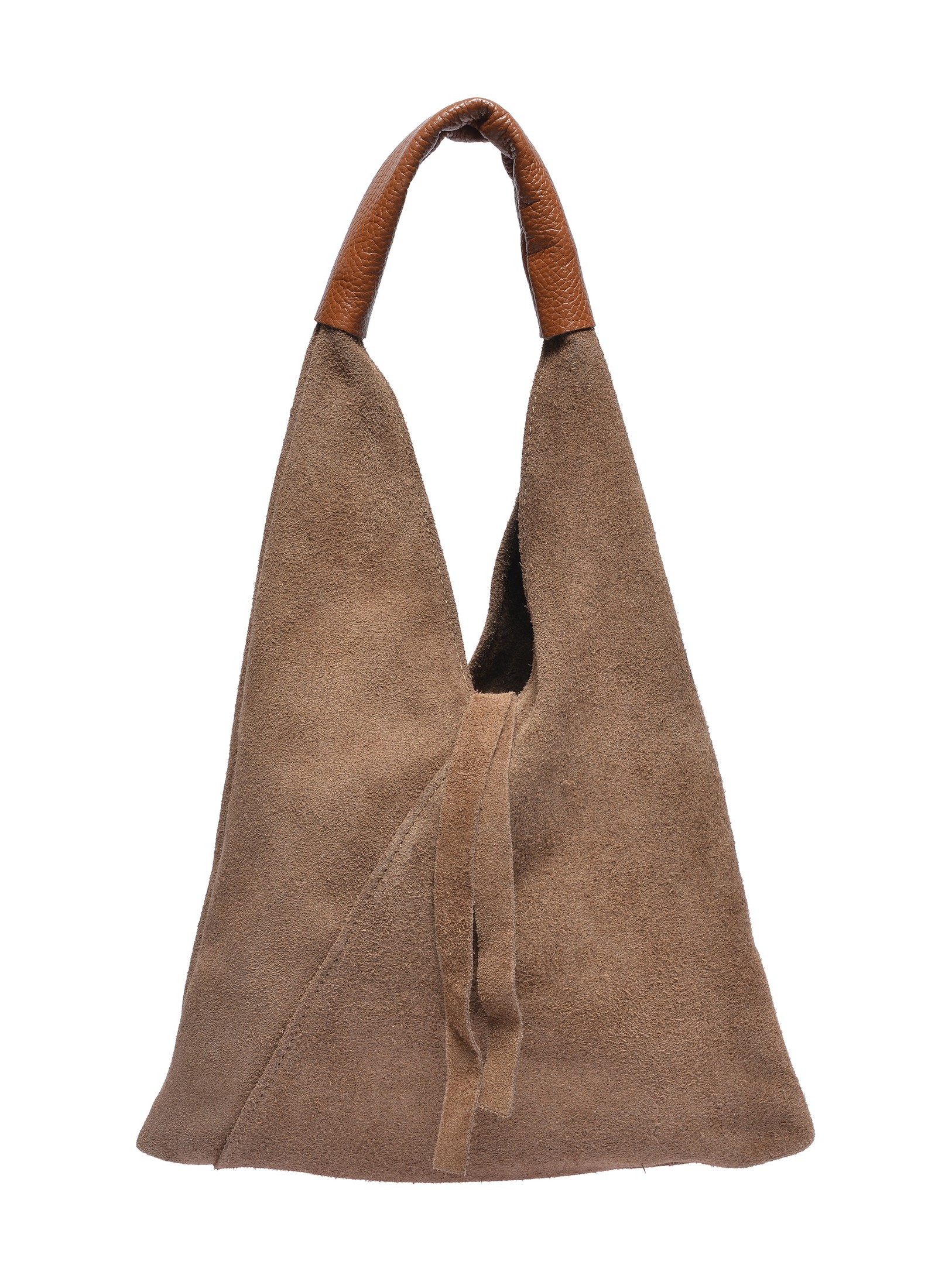 Anna Luchini Beige Rundleer Tas