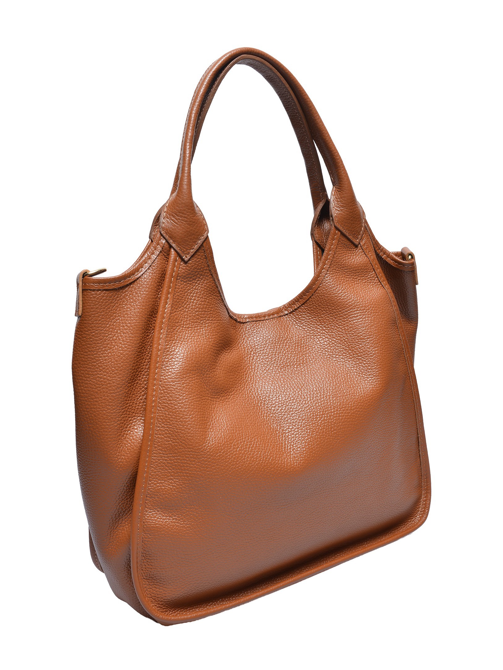 Isabella Rhea COGNAC Koläder handväskor & axelremsväskor dam – bild 2
