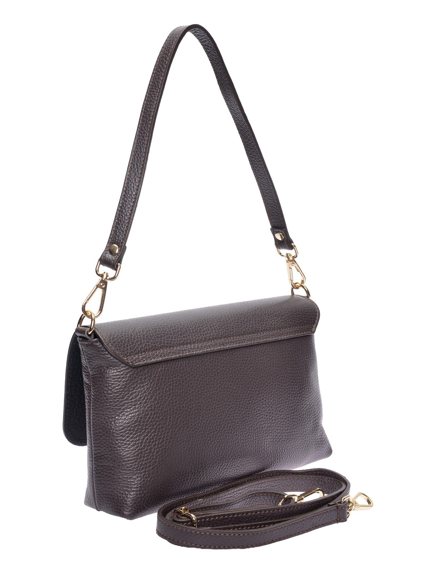 Roberta M Vinröd Koläder handväskor & axelremsväskor dam – bild 2