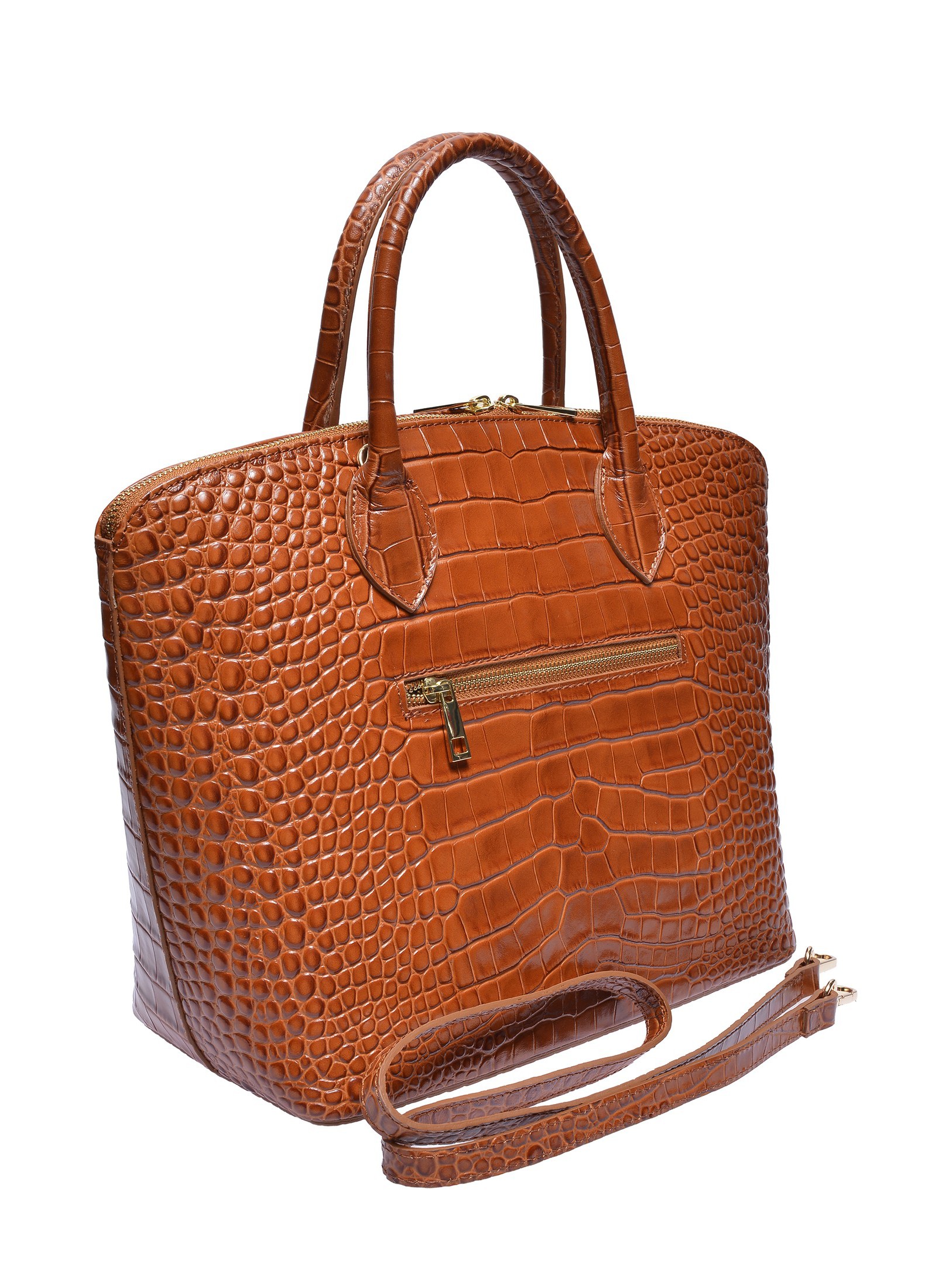 Isabella Rhea COGNAC Koläder handväskor & axelremsväskor dam – bild 2