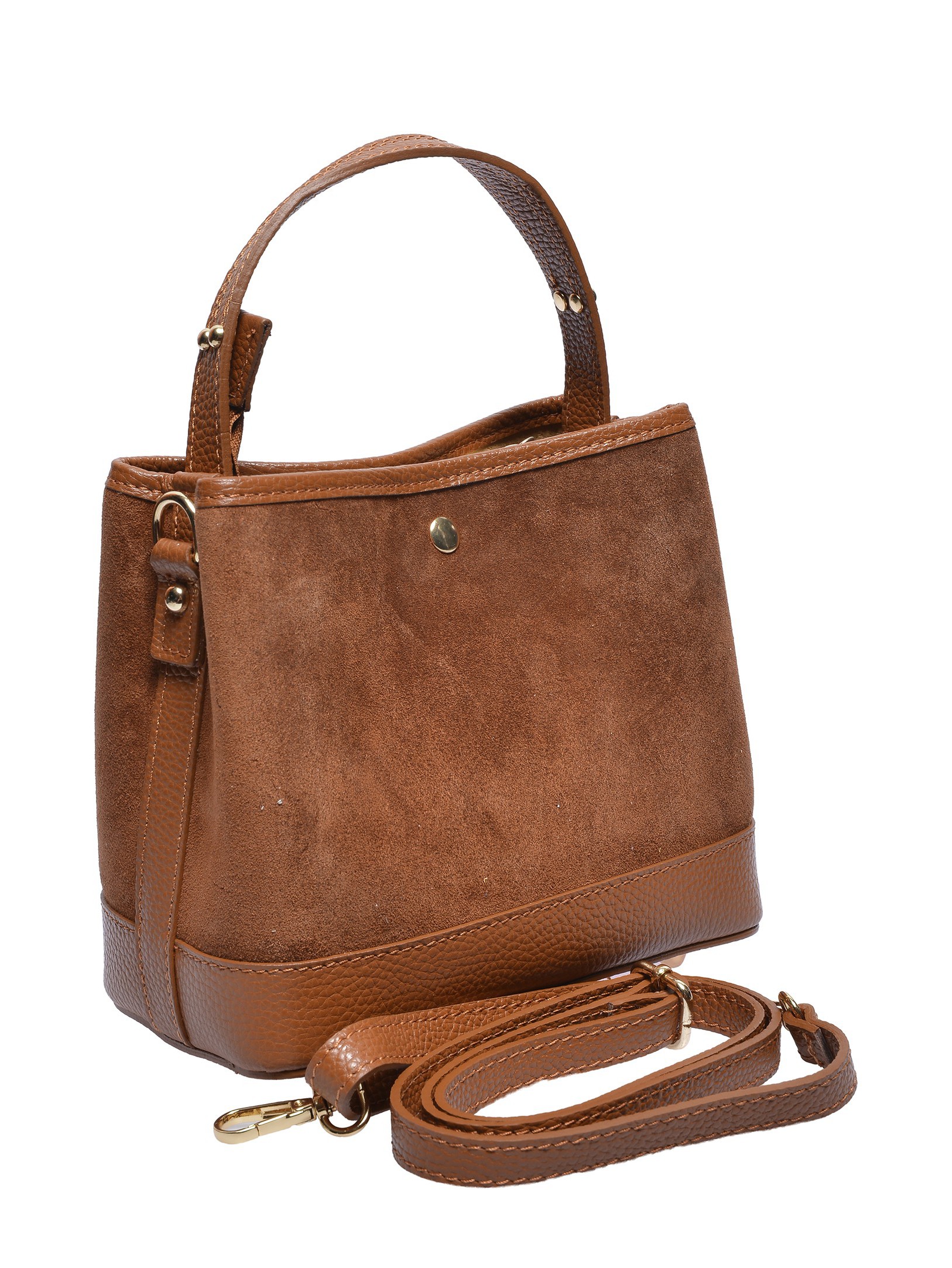 Luisa Vannini COGNAC Koläder handväskor & axelremsväskor dam – bild 2