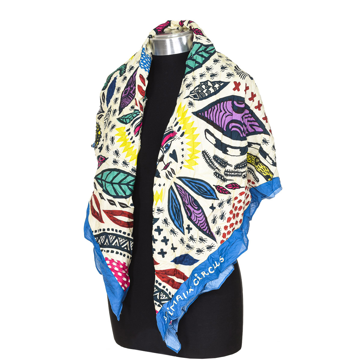 Unisex Animaux Circus 66800 bandana i lätt och andningsbart tyg för halvsäsong