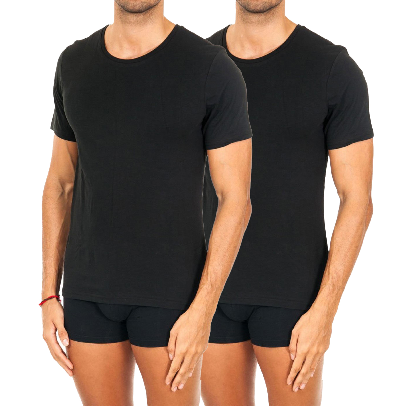 Pack-2 kortärmad undertröja 2S87902163 man