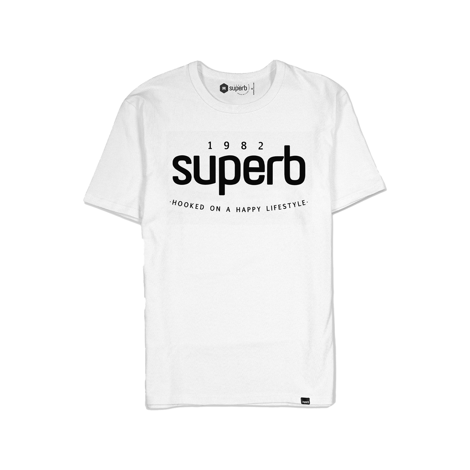 ICON TEE heren t-shirt met korte mouwen en ronde hals