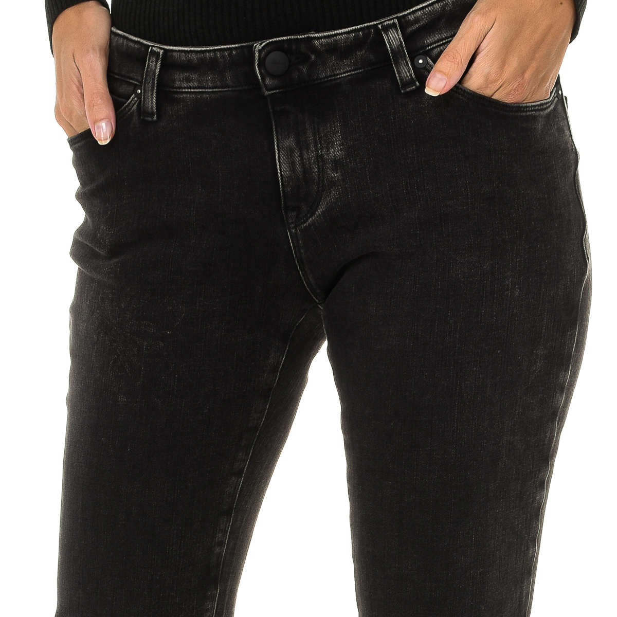 Armani Långbyxor i stretchdenim för kvinnor 6Y5J06-5D26Z dam – bild 2