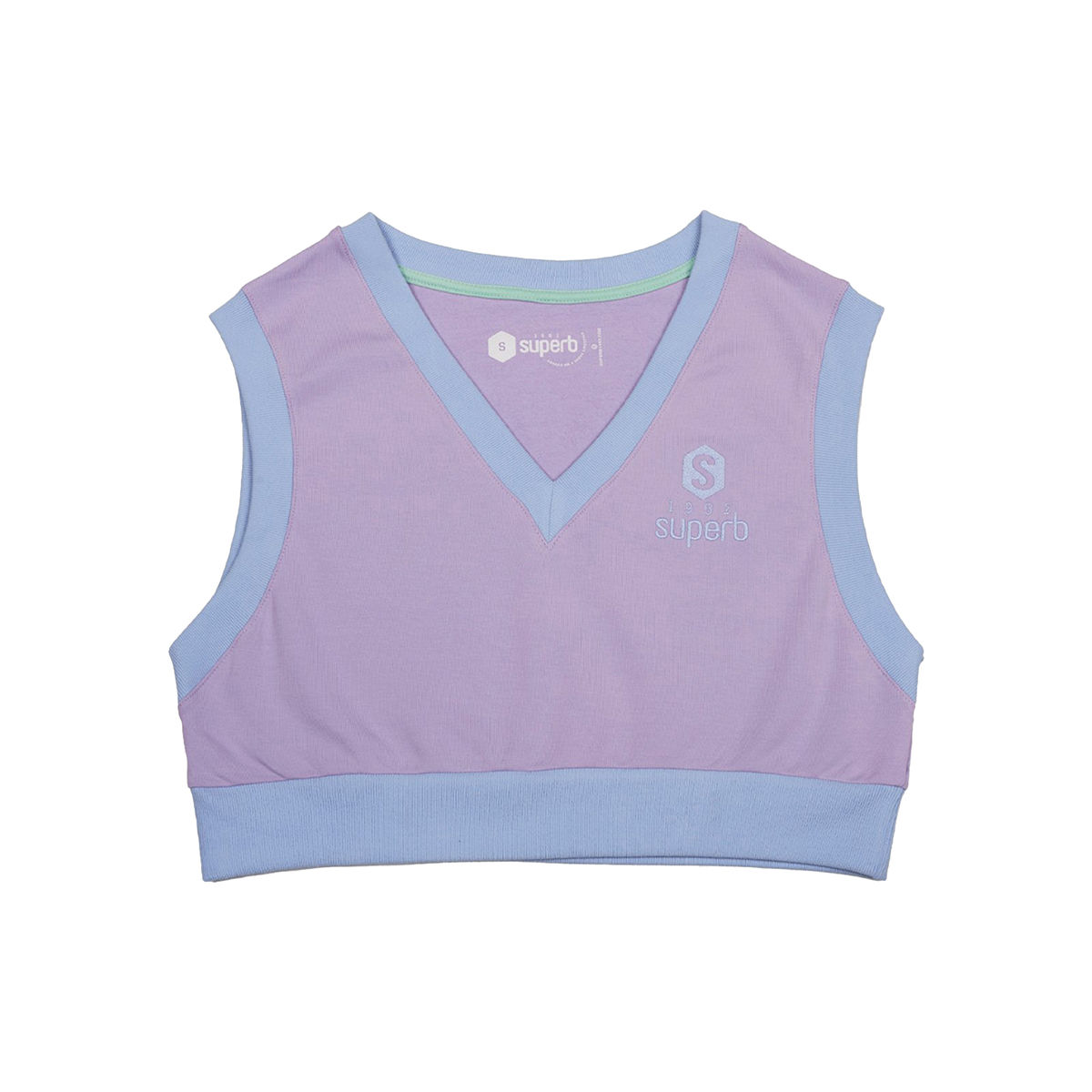 Be Happy RSC-S2101 Dames V-hals mouwloze top