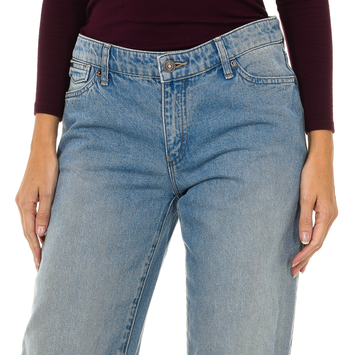 Armani Långa jeans med rak skärning 6Y5J15-5DWQZ kvinna dam – bild 2