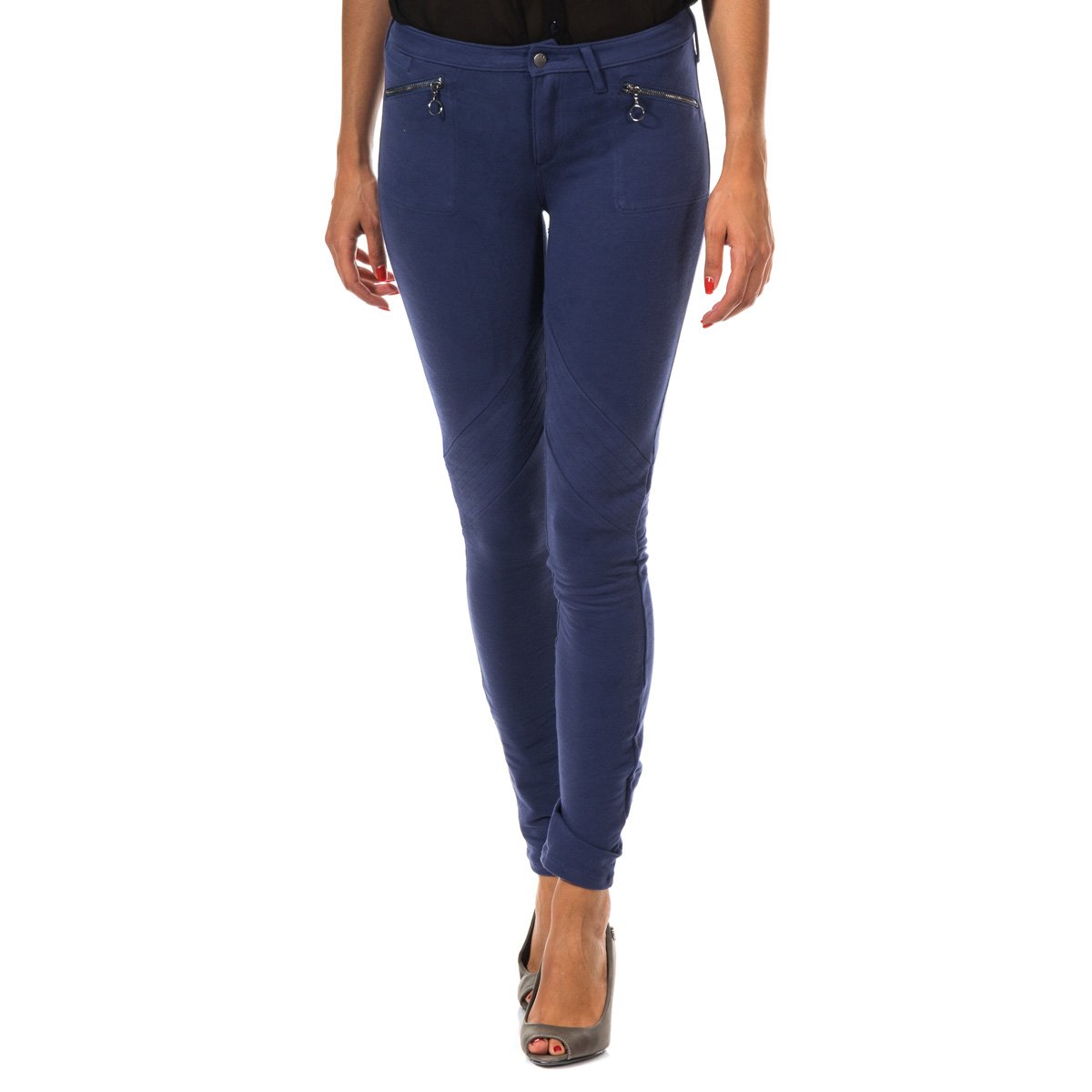 Elastische legging met riemlussen 10DBF0752 vrouw