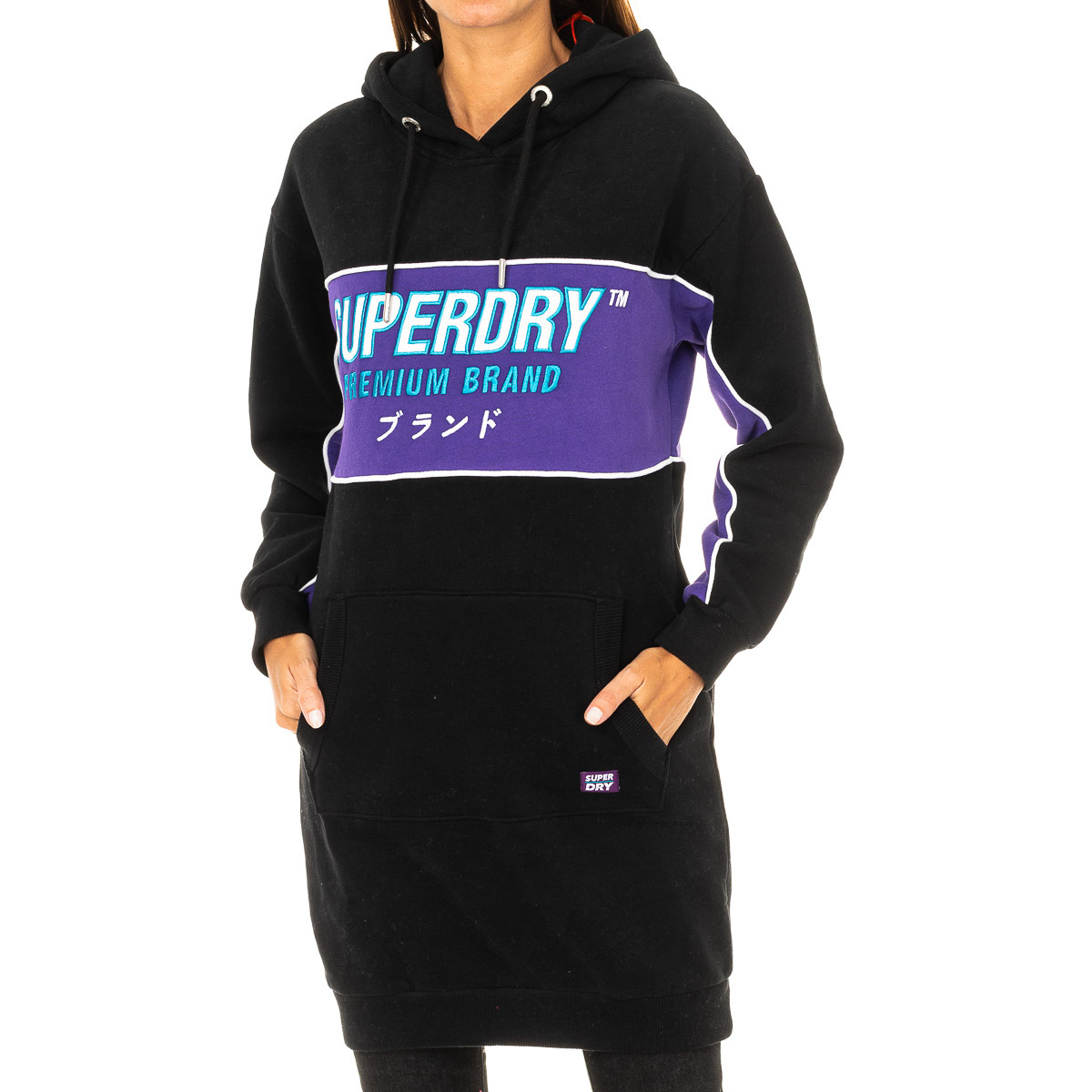 Långärmad hoodie för kvinnor W8000011A