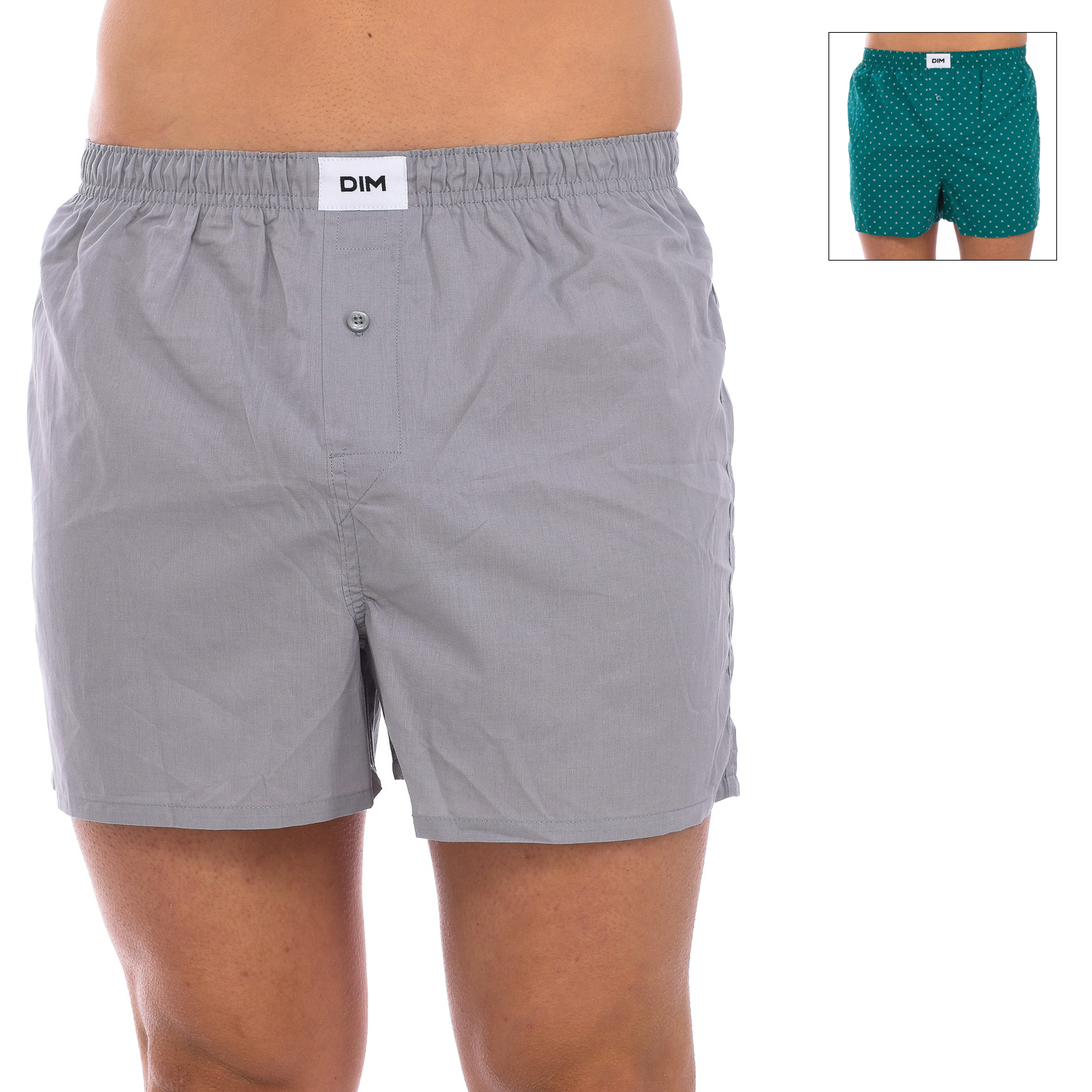 Pack-2 Boxers Ecosmart met elastische band D0ARM man