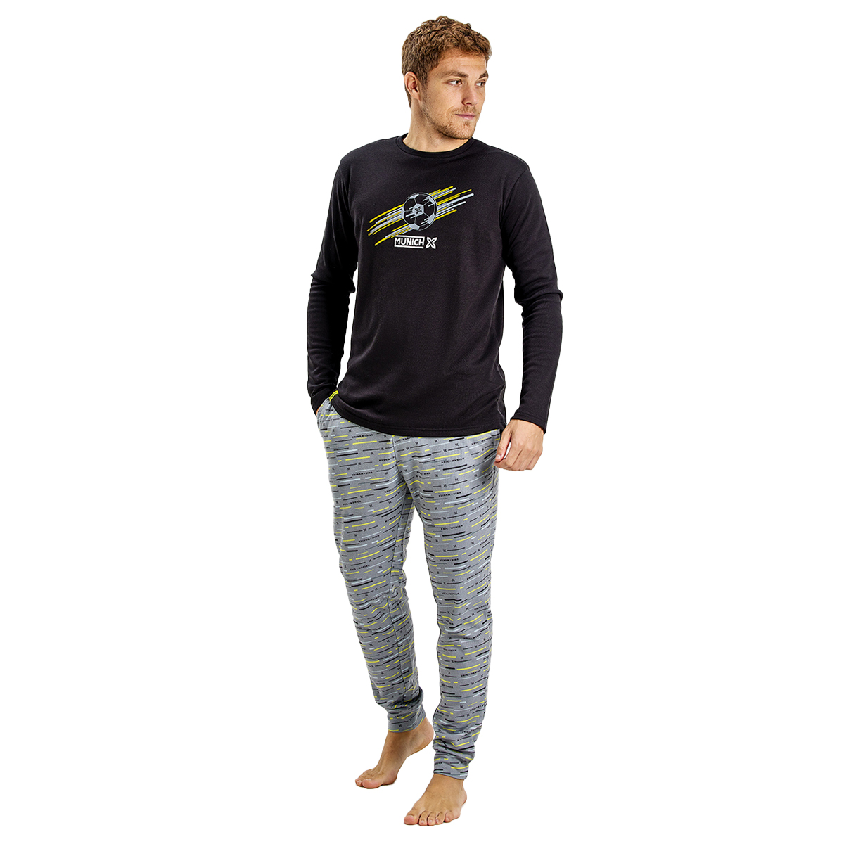 Långärmad vinterpyjamas MUDP0451