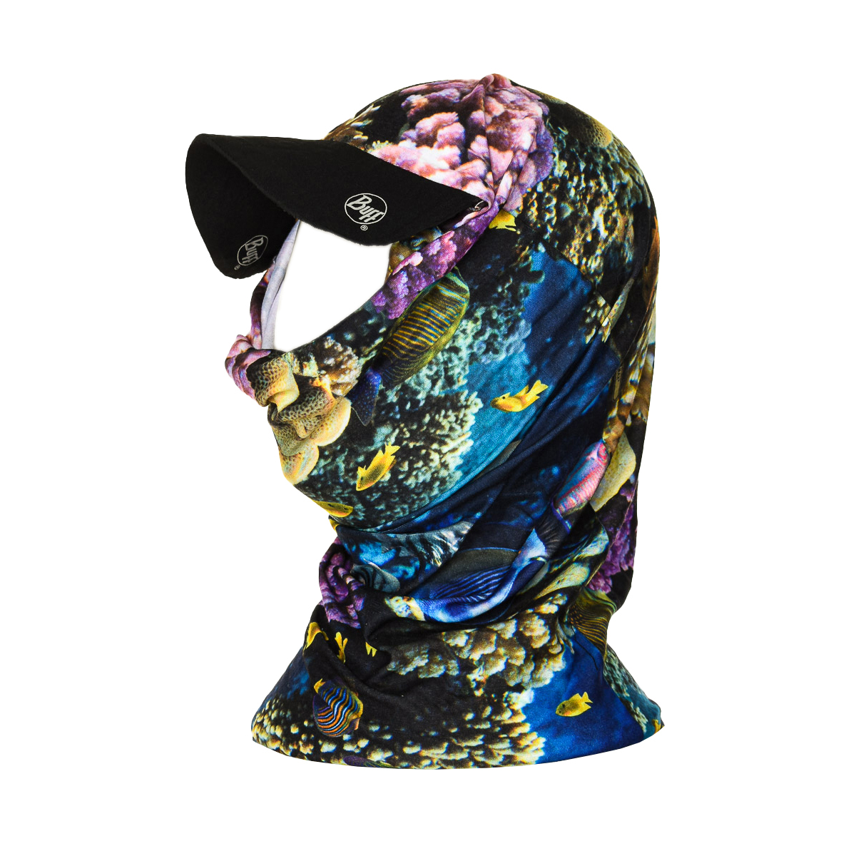 Multifunktionell tubformad Seabed med visir 64600 unisex