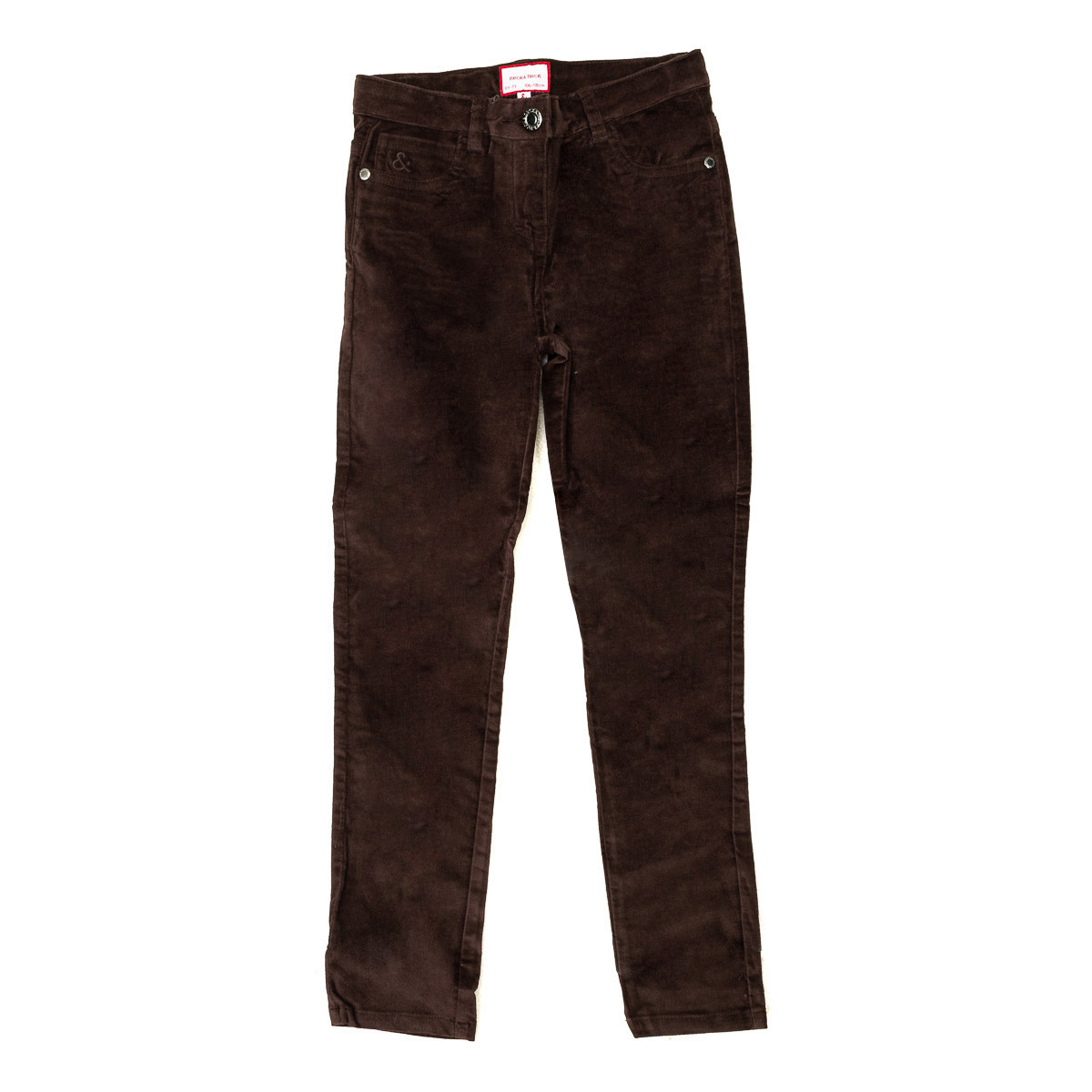 Lange suède broek 17I13603 jongen