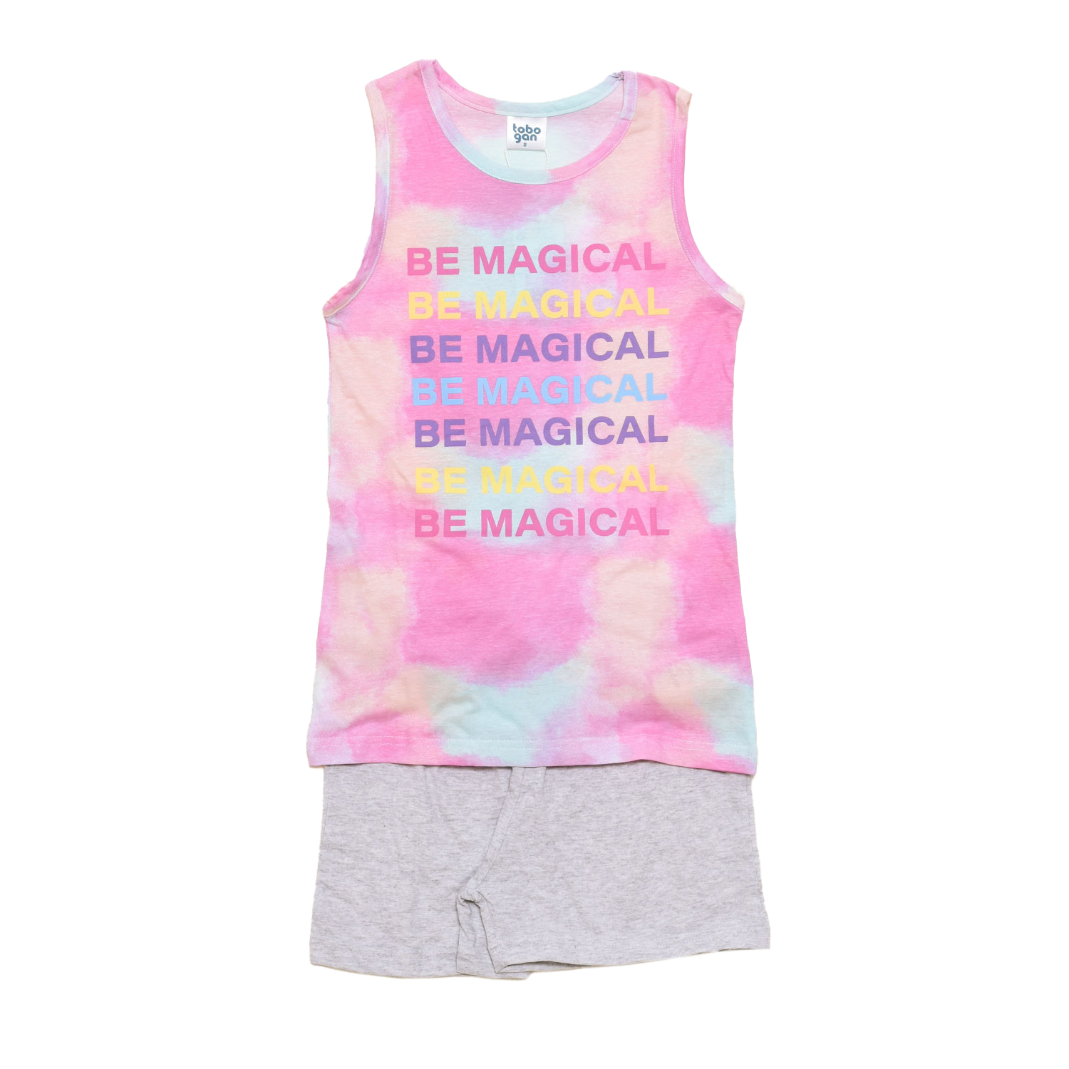 Zomerse pyjama met brede banden 23117571 meisje