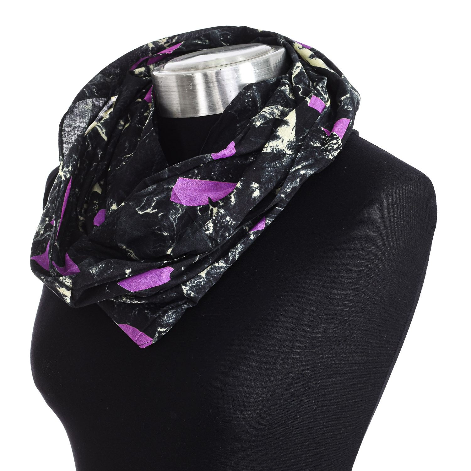 Tryckt Infinity hals 114300 unisex