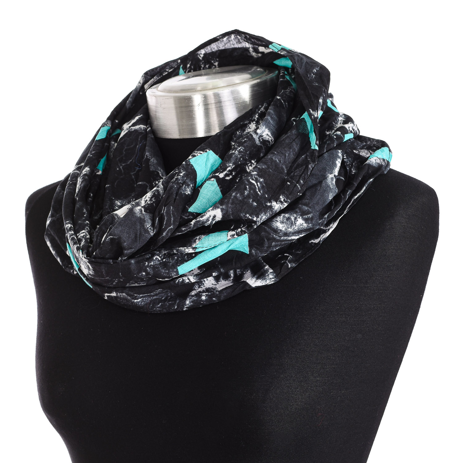 Tryckt Infinity hals 113800 unisex