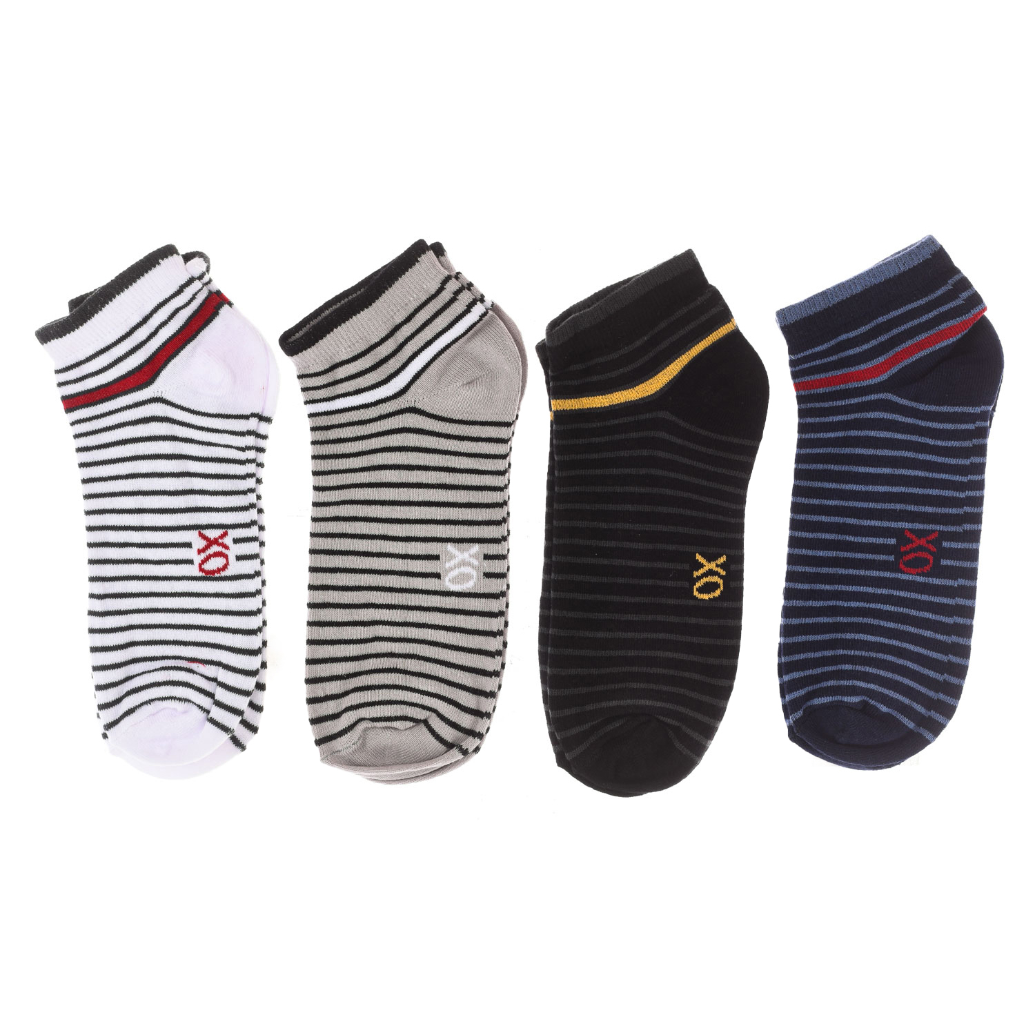 4er-Pack Herren-Söckchen, Herren-Kurzsocken