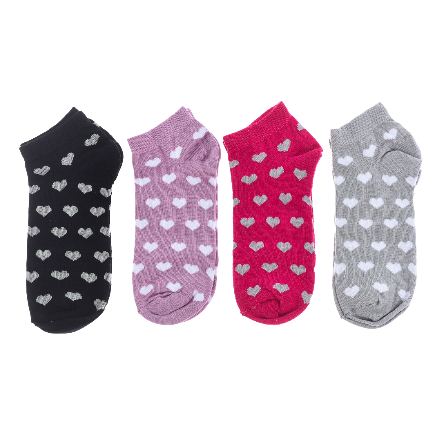 4er-Pack Damen-Söckchen, Damen-Kurzsocken