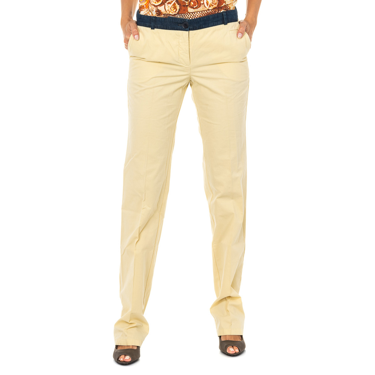 Lange rechte lage broek BGM0261 vrouw