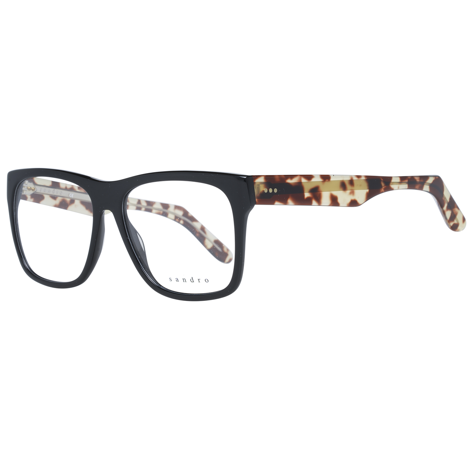 Sandro zwarte frames voor herenman
