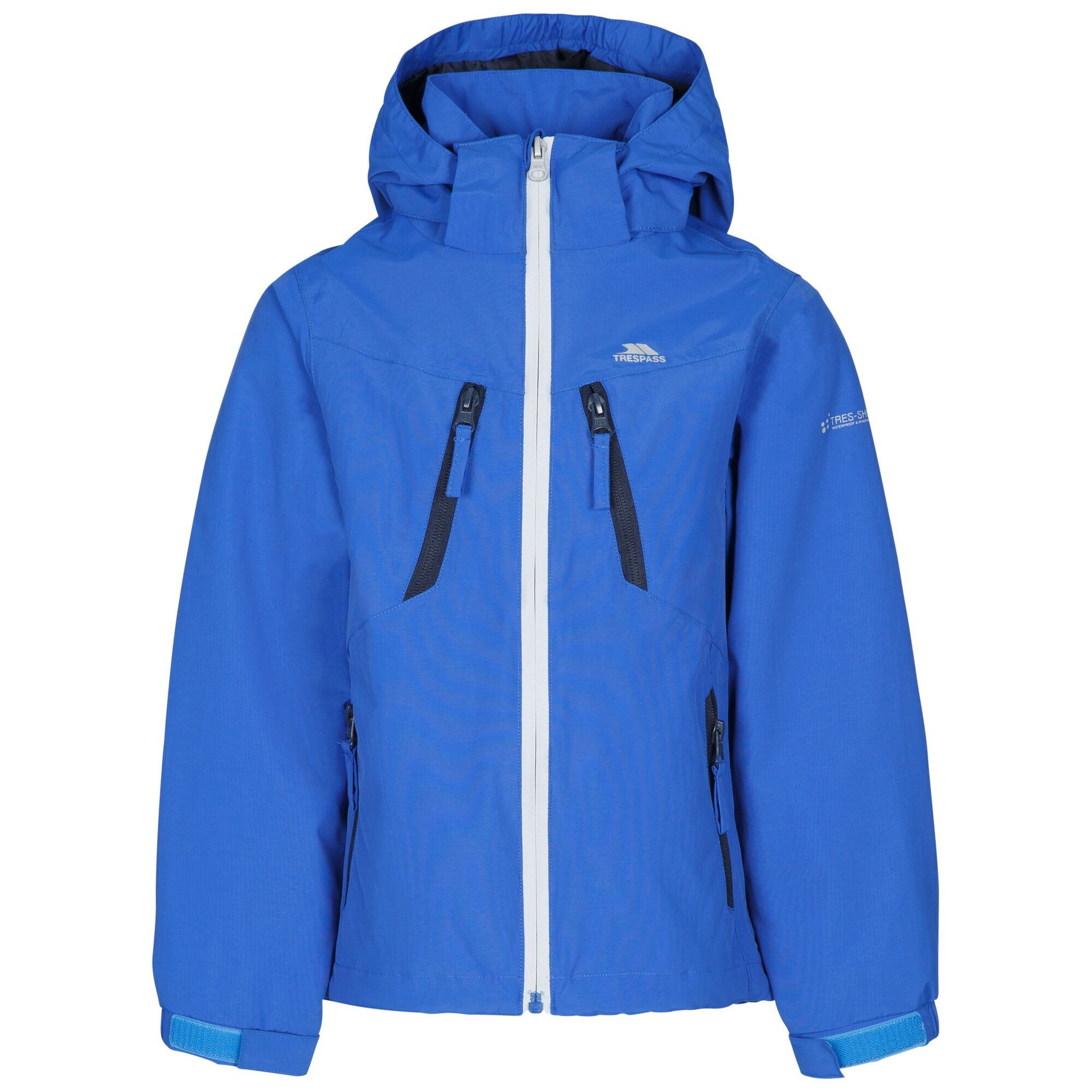 Trespass Jongens Nudge Jas (Blauw)