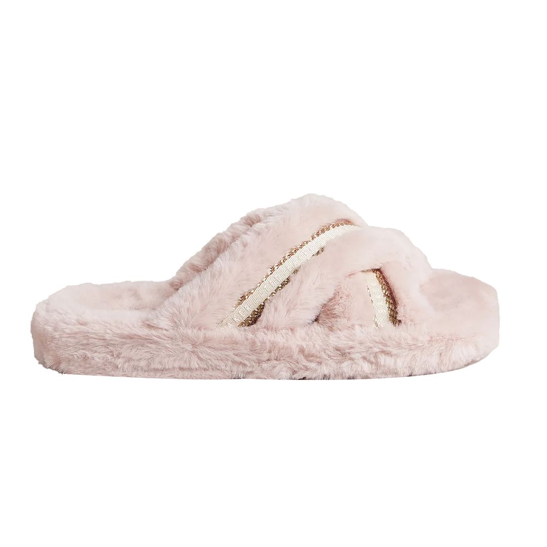 Ted Baker Topply Roze Slippers Dames