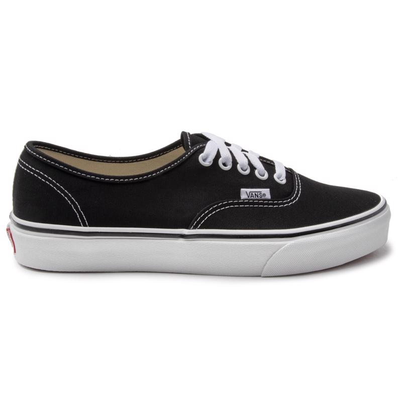Vans Authentic - Schwarz Herren Sneaker Canvas in Größe 43 - Image 3