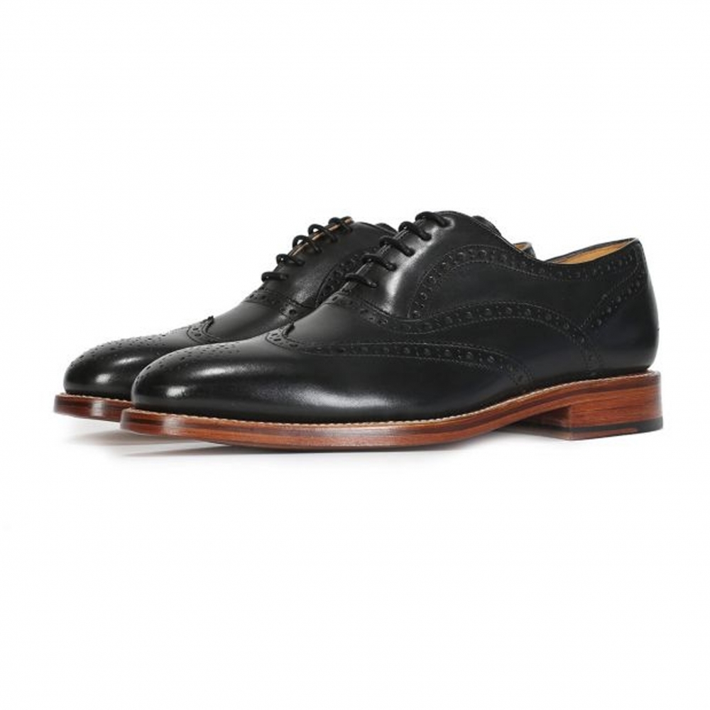Oliver Sweeney - Men - Aldeburgh Brogue - UK 9 - Black - Leather - Image 2