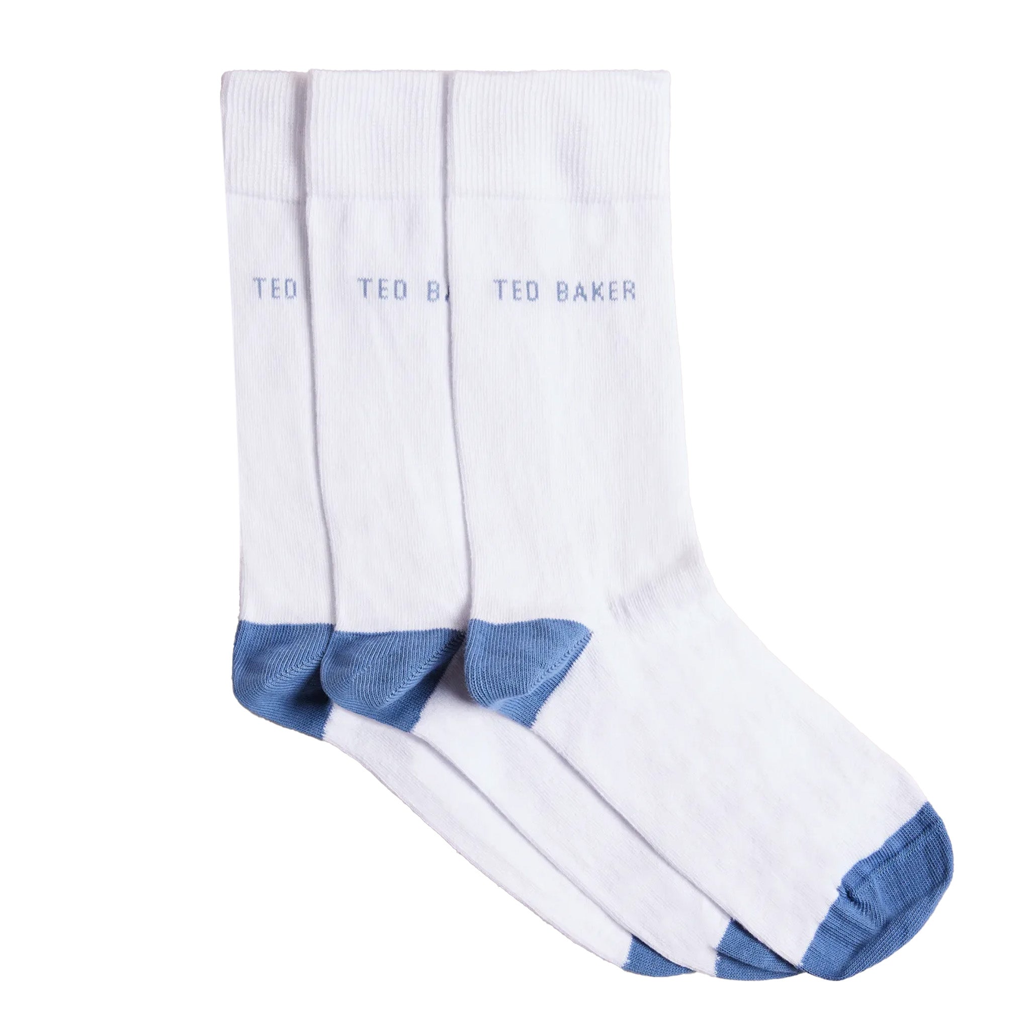 Ted Baker 3-Pack Witloze Sokken Heren