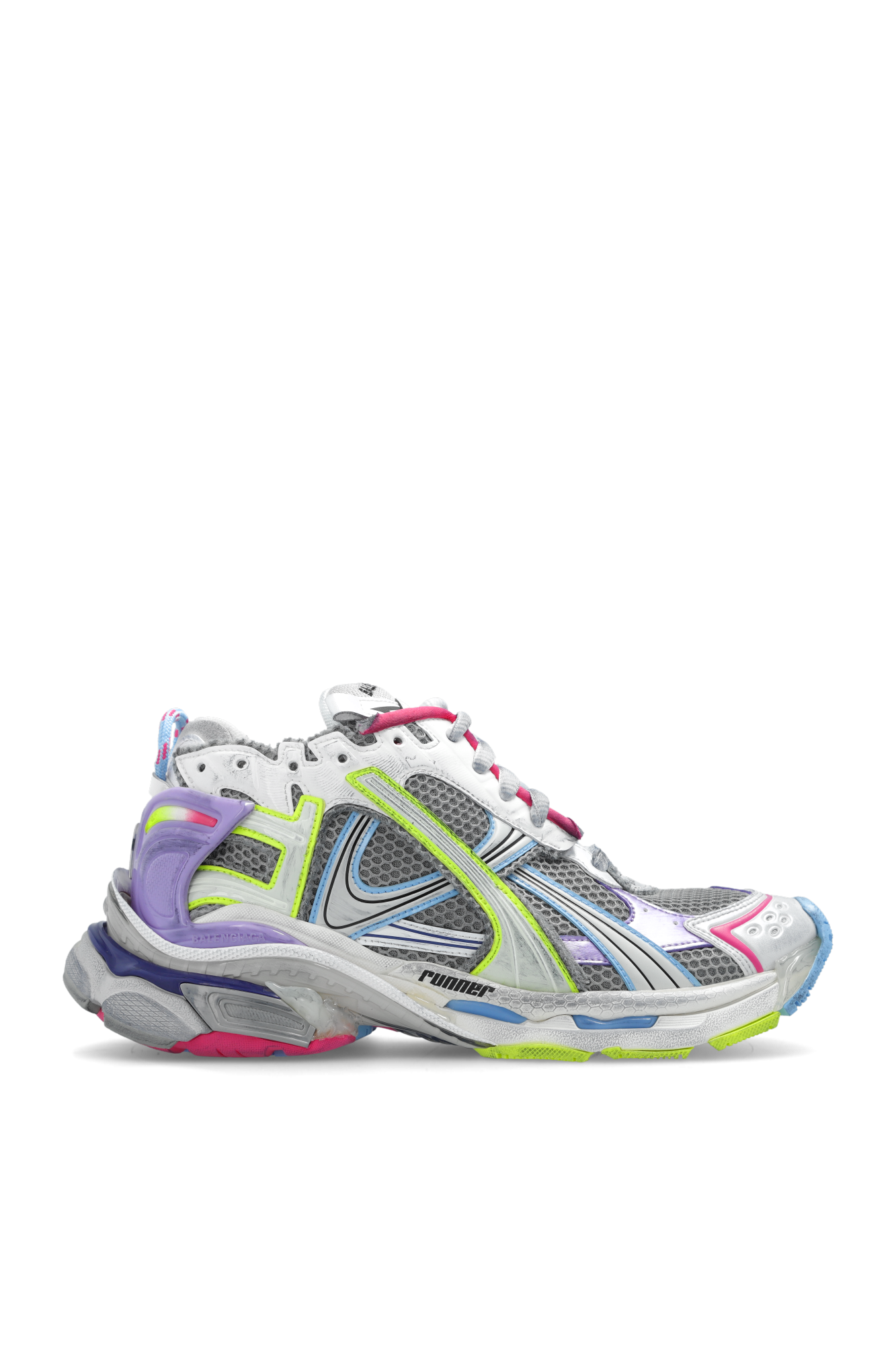 ‘Runner’ sneakers met veters