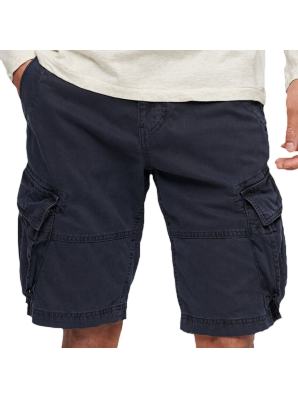 Superdry, Herren, Shorts, Core Cargo Short, Blau, (30) - Bild 5
