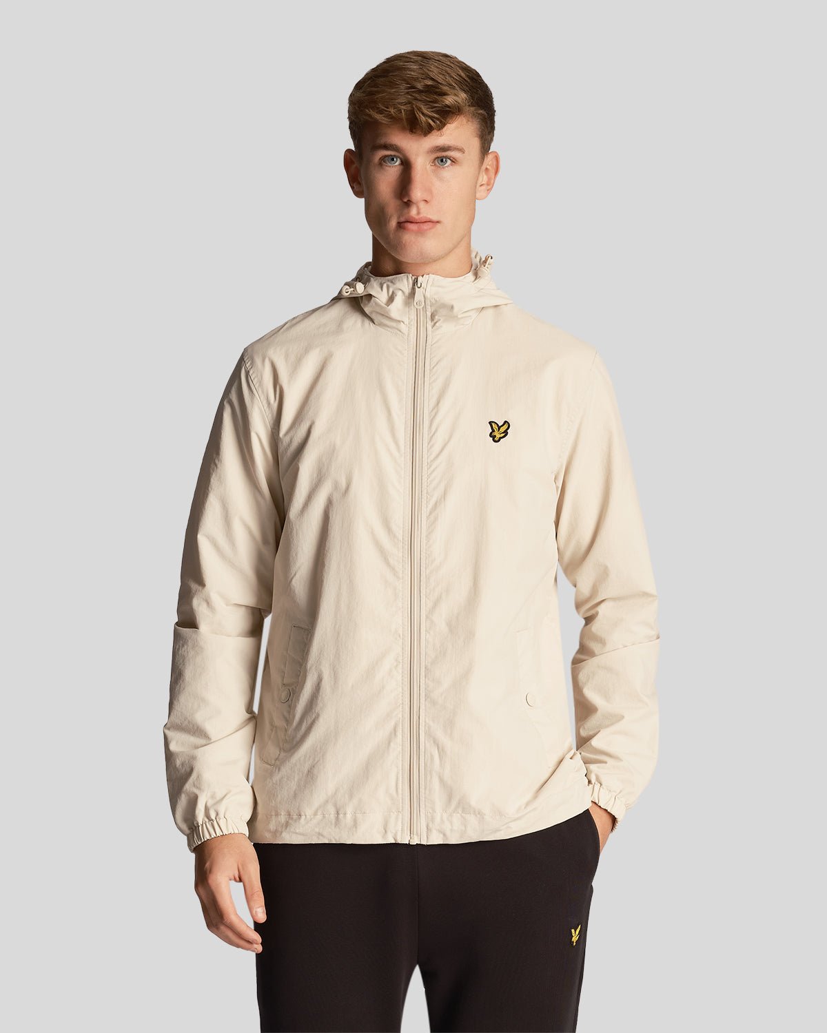 Lyle and Scott Zip through hooded jacket