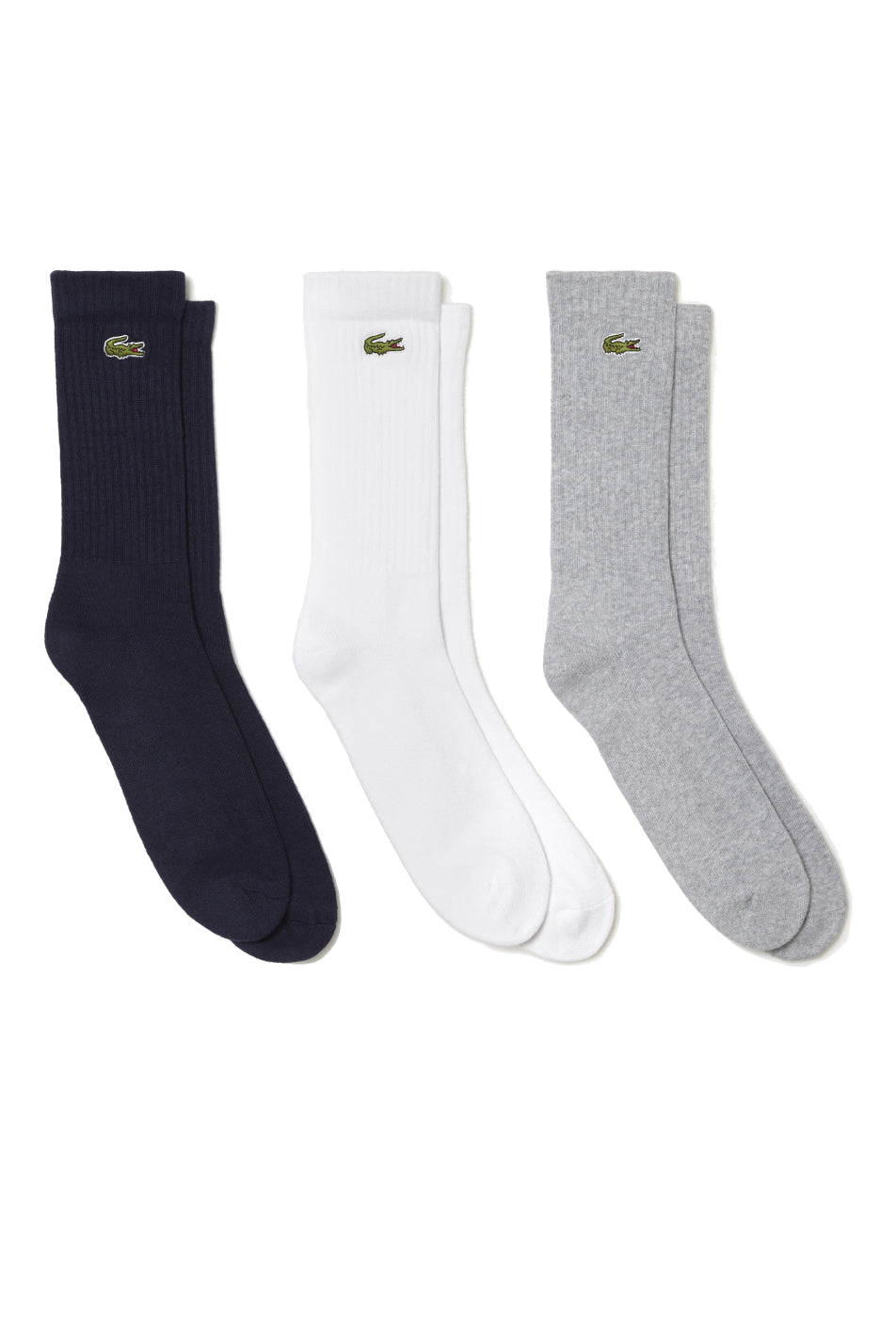 Lacoste 3-Pack Heren Crew Sokken