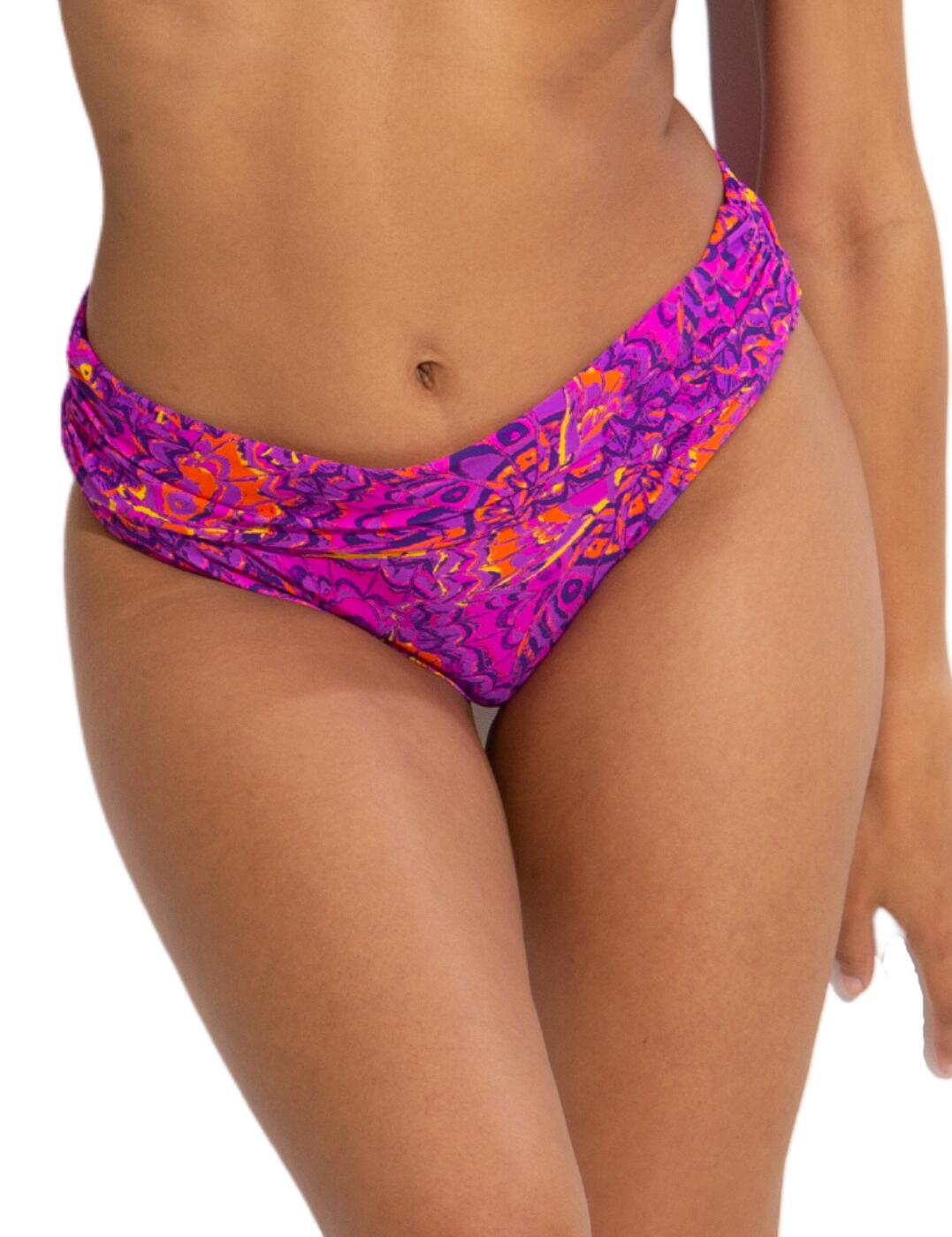 XL - 16 Pour Moi Bermuda Bikini Brief Fold Over Swimwear Pant Briefs 29602 - Image 2
