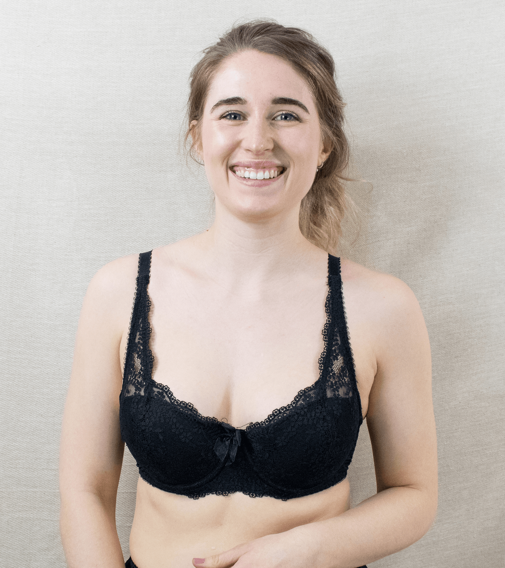34A Pour Moi Flora Bra Lightly Padded Apex Underwired Lace Womens Lingerie 14800 - Image 2