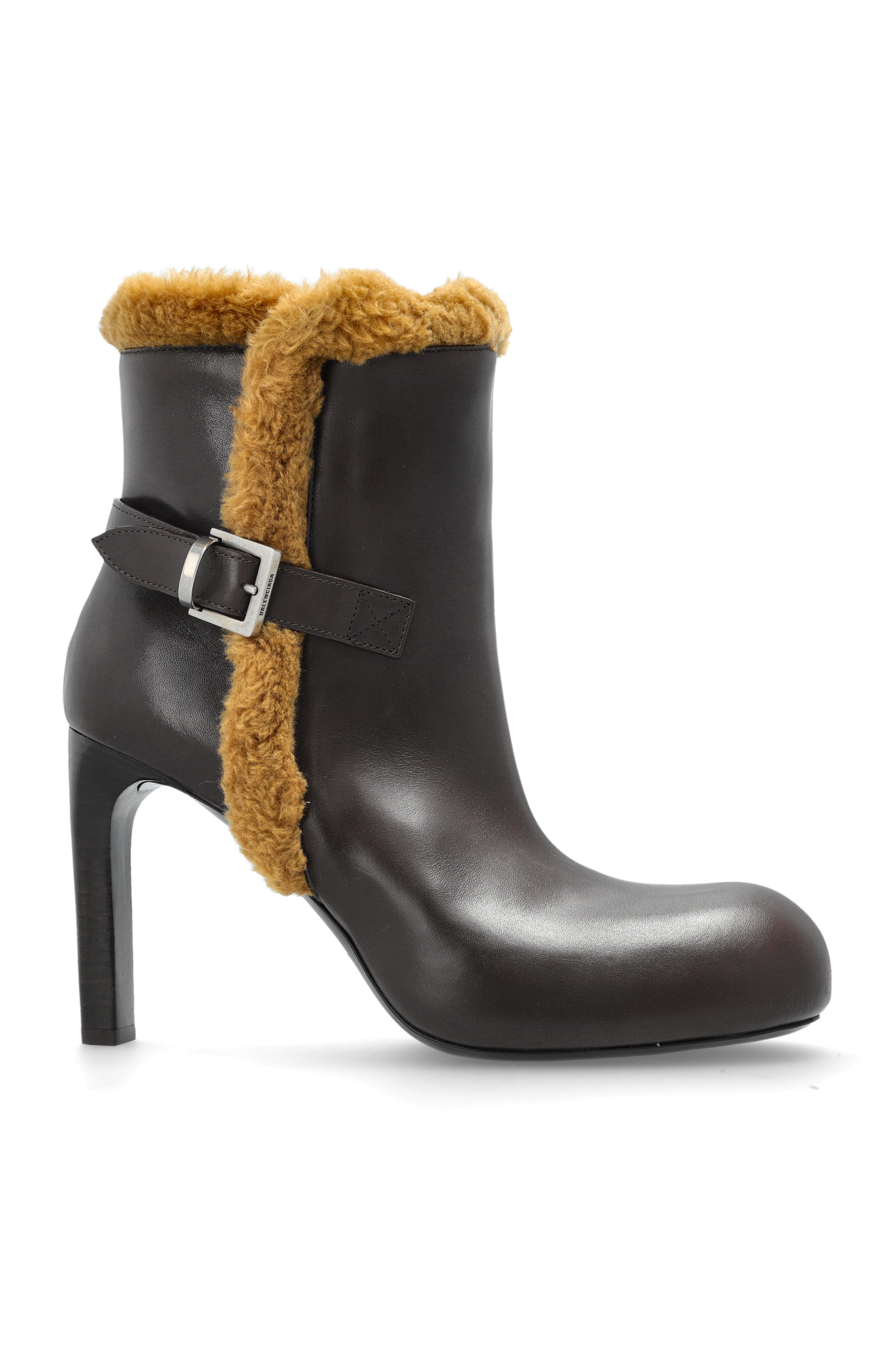 ‘Fargo Bootie H100’ enkellaarsjes met hak