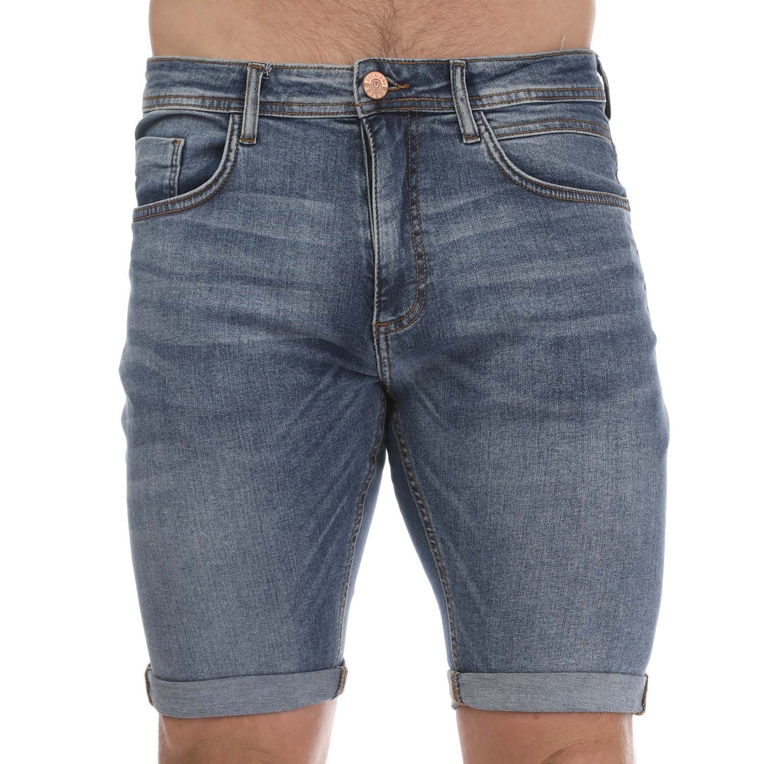 End Of Line Men's Dark Duck And Cover Zeki Shorts Wash - W30 - Image 4