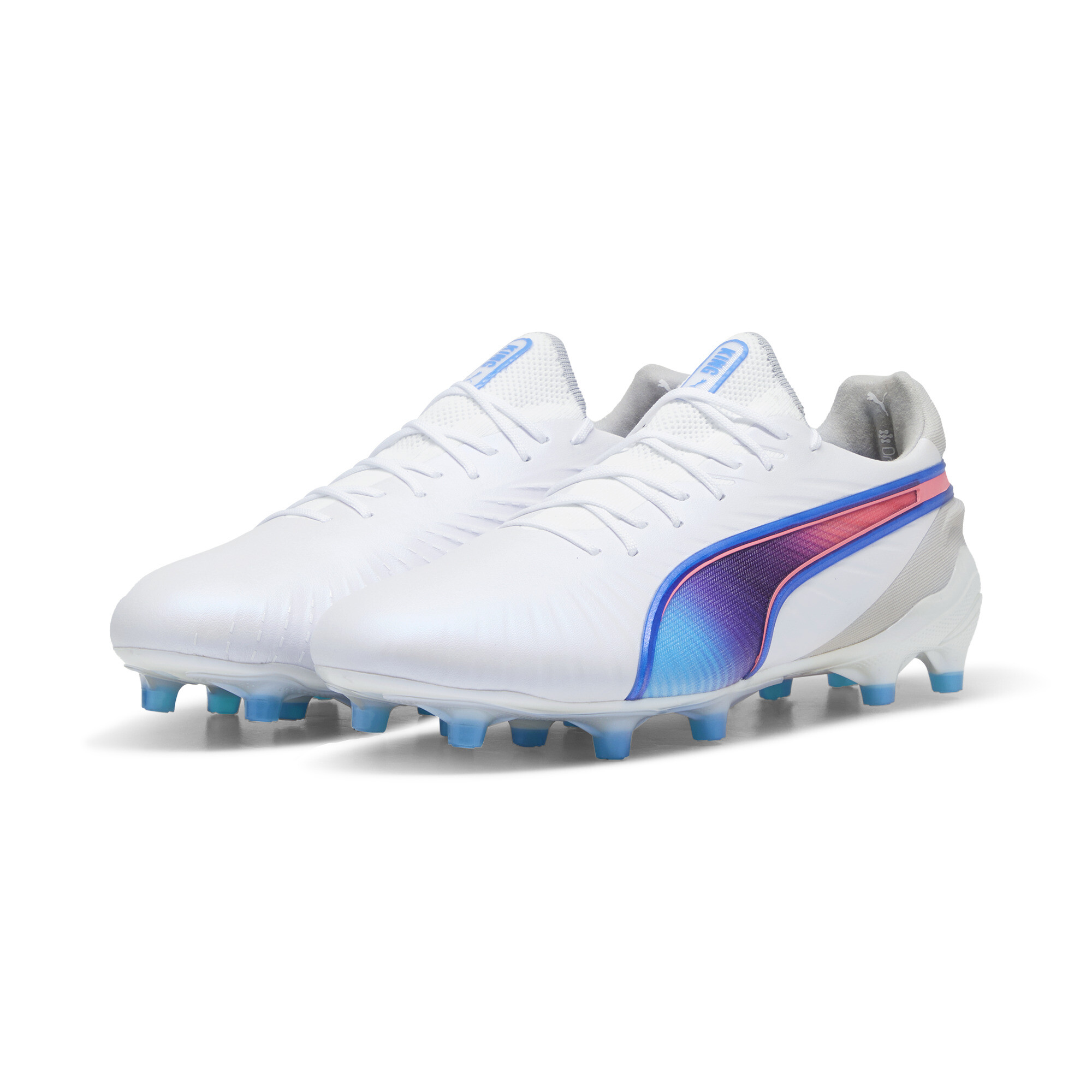 Puma Men's White King Ultimate Firm Ground Football Boots in Size 7, Sports Direct - Image 2