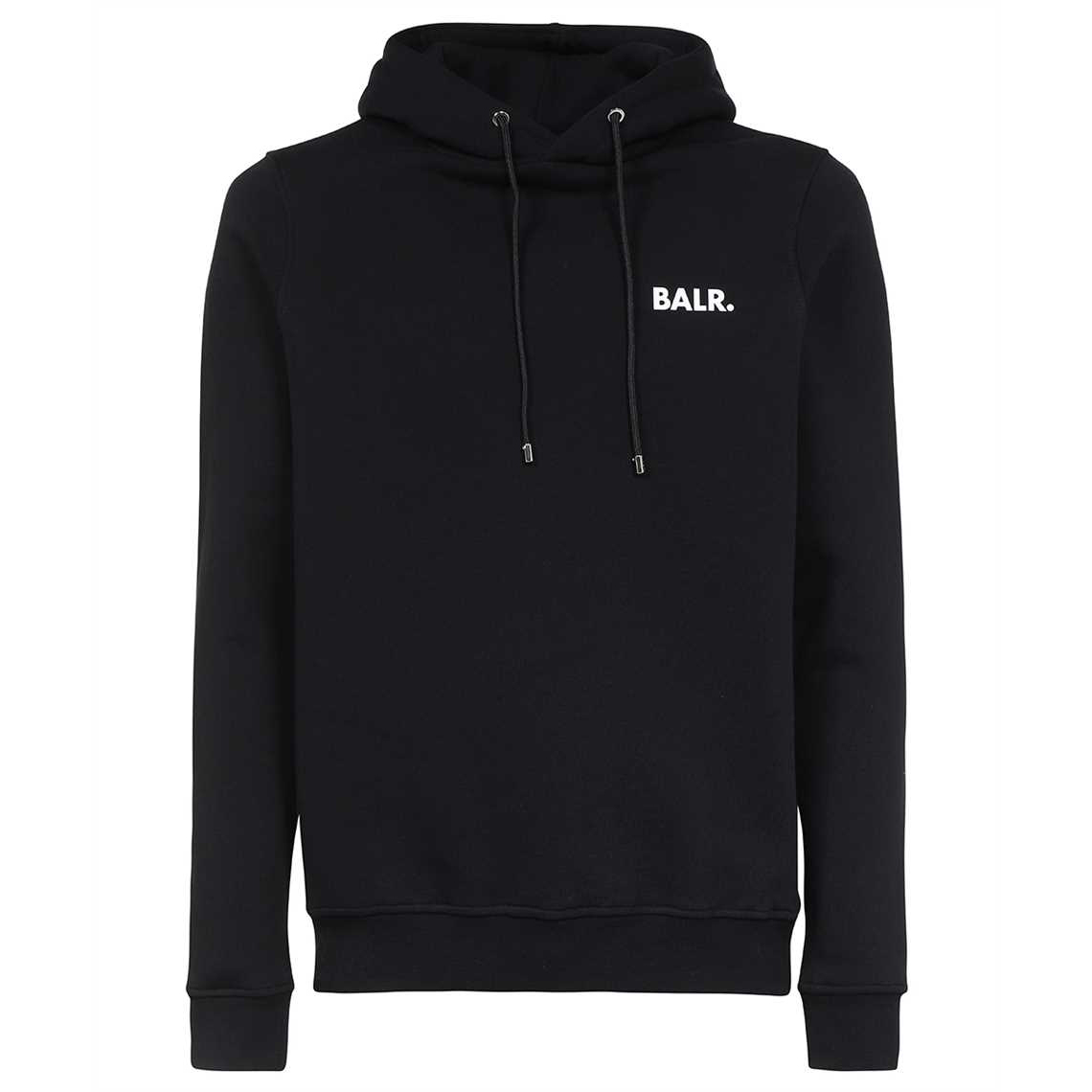 BALR. Hoodies Brand Straight Hoodie Zwart