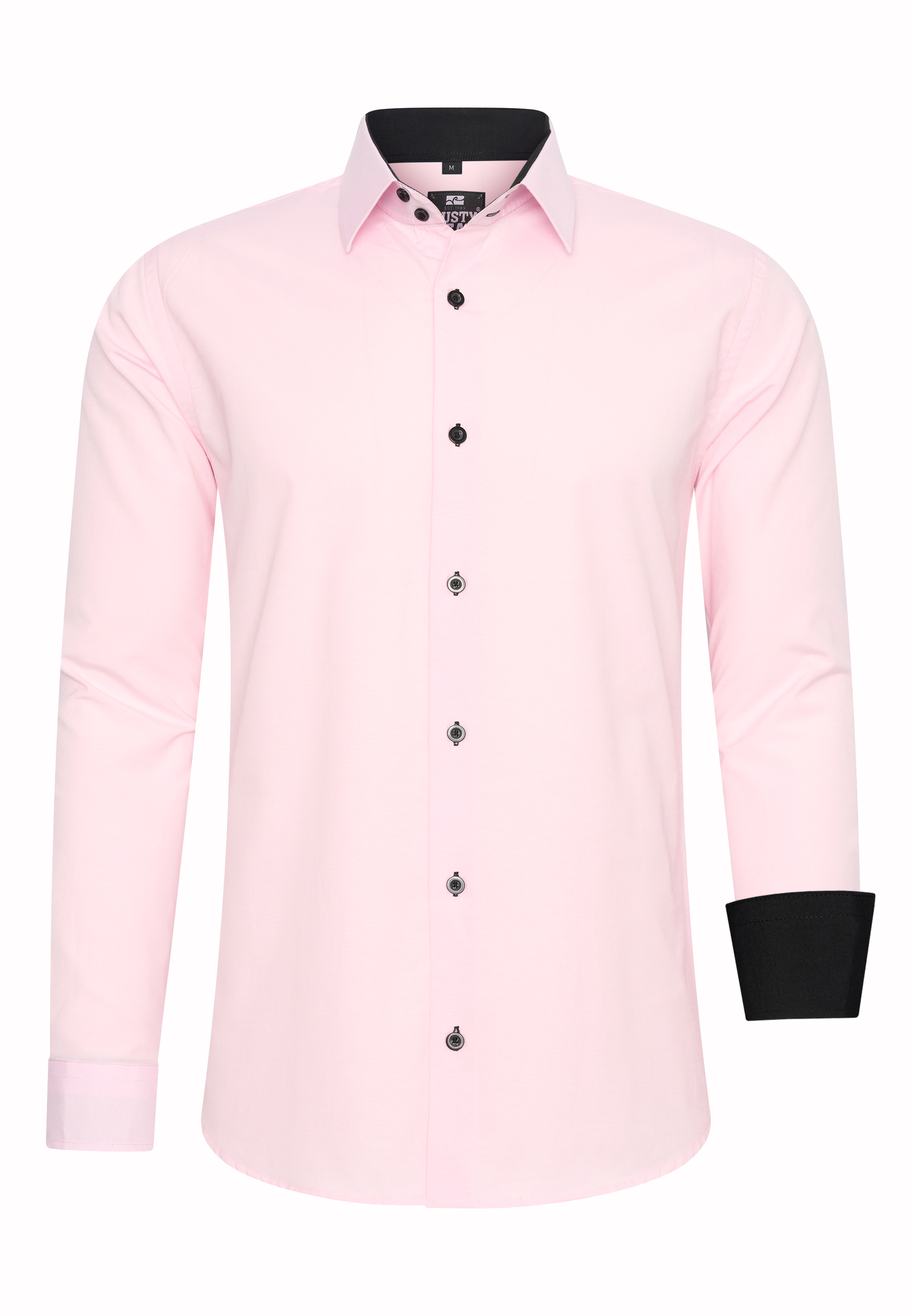 Rusty Neal Overhemden Overhemd Slim Fit Roze